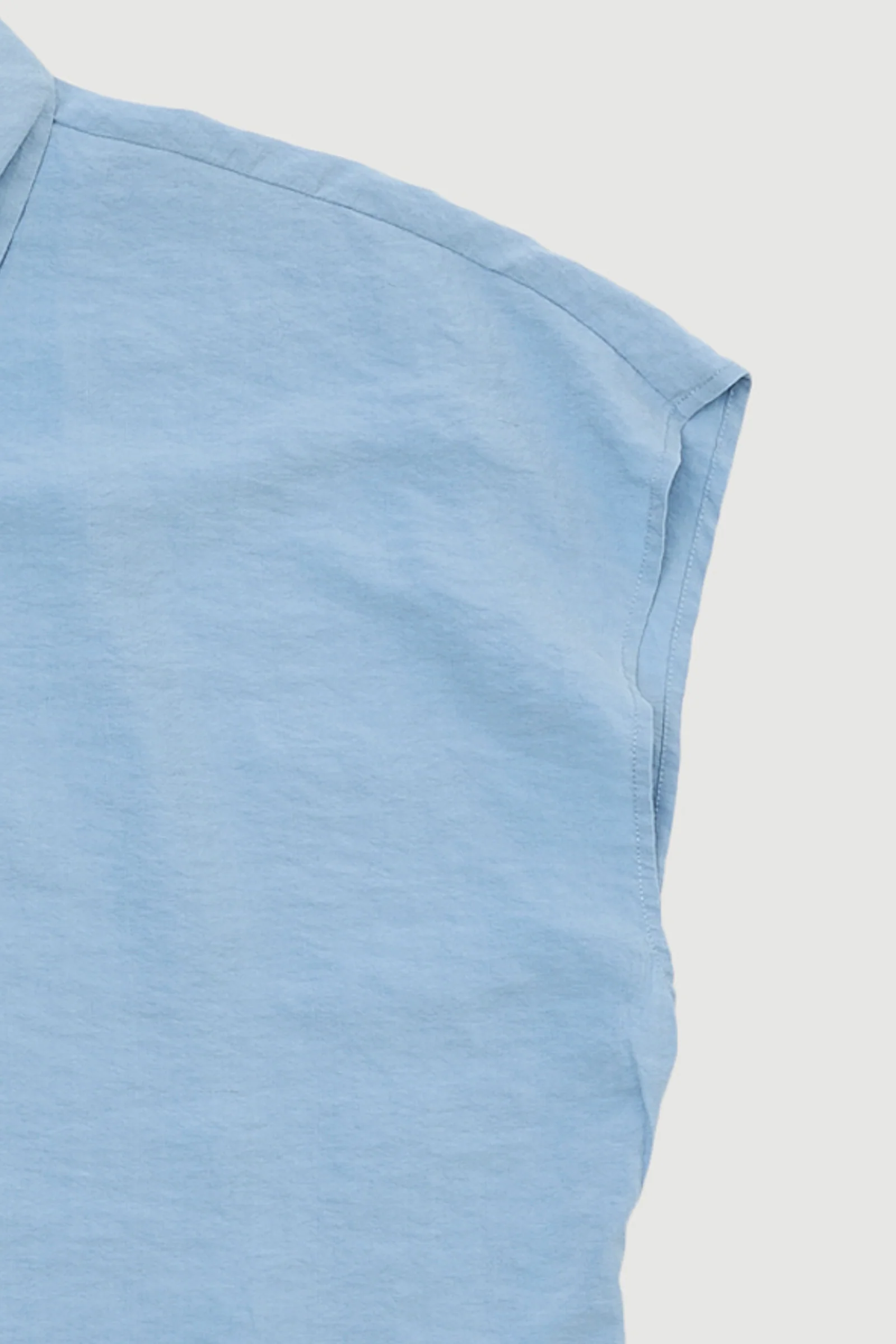 Re-Worn Womens Silk Blend Cap Sleeve Shirt - Image 2