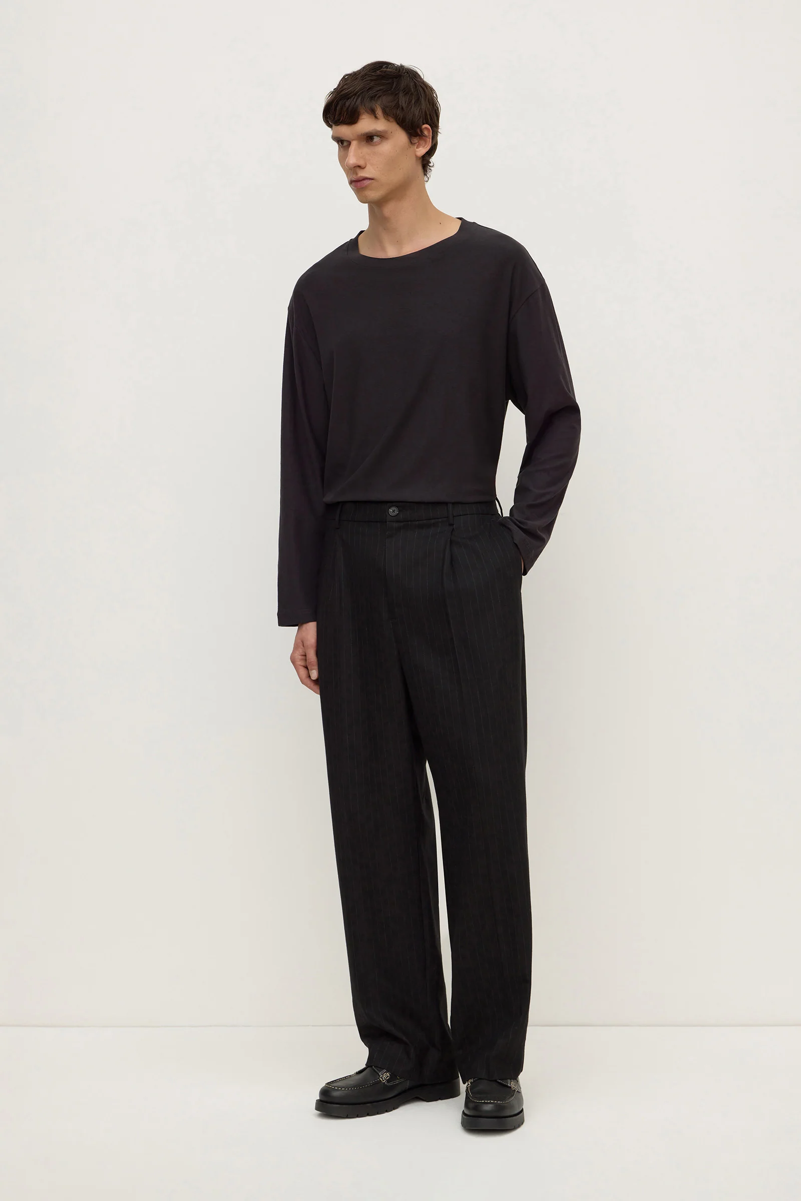 Brody Tapered Wool Pant - Image 4