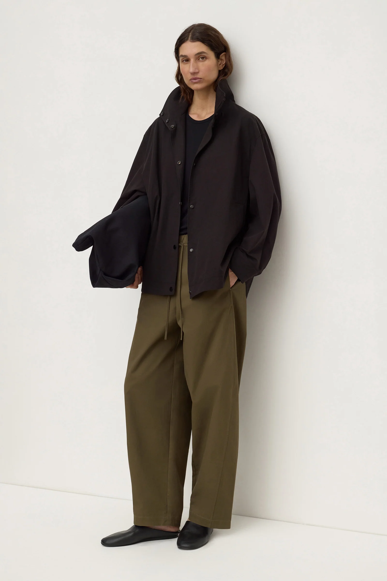 Brynn Brushed Cotton Twill Pant - Image 3