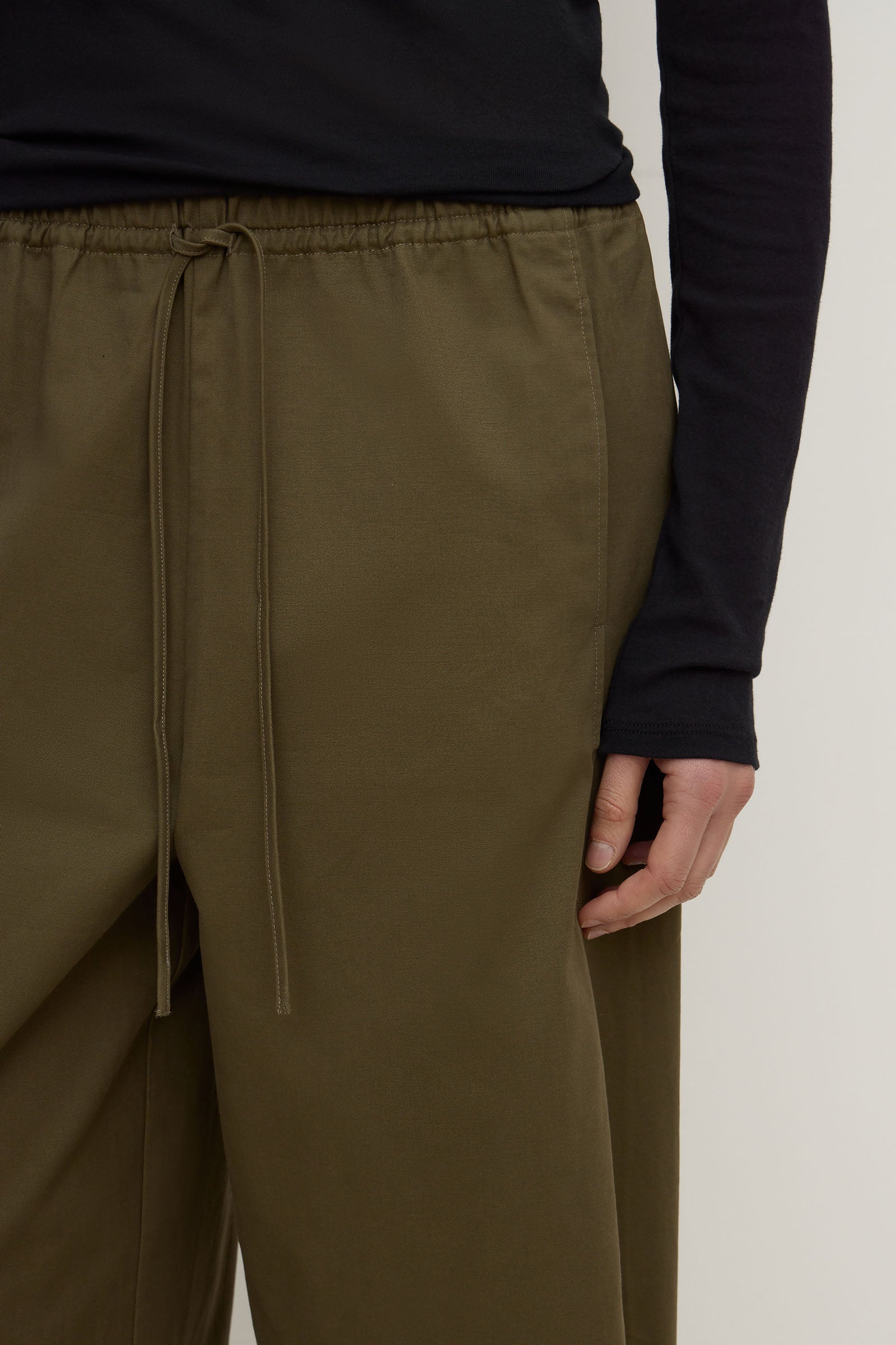 Brynn Brushed Cotton Twill Pant - Image 6