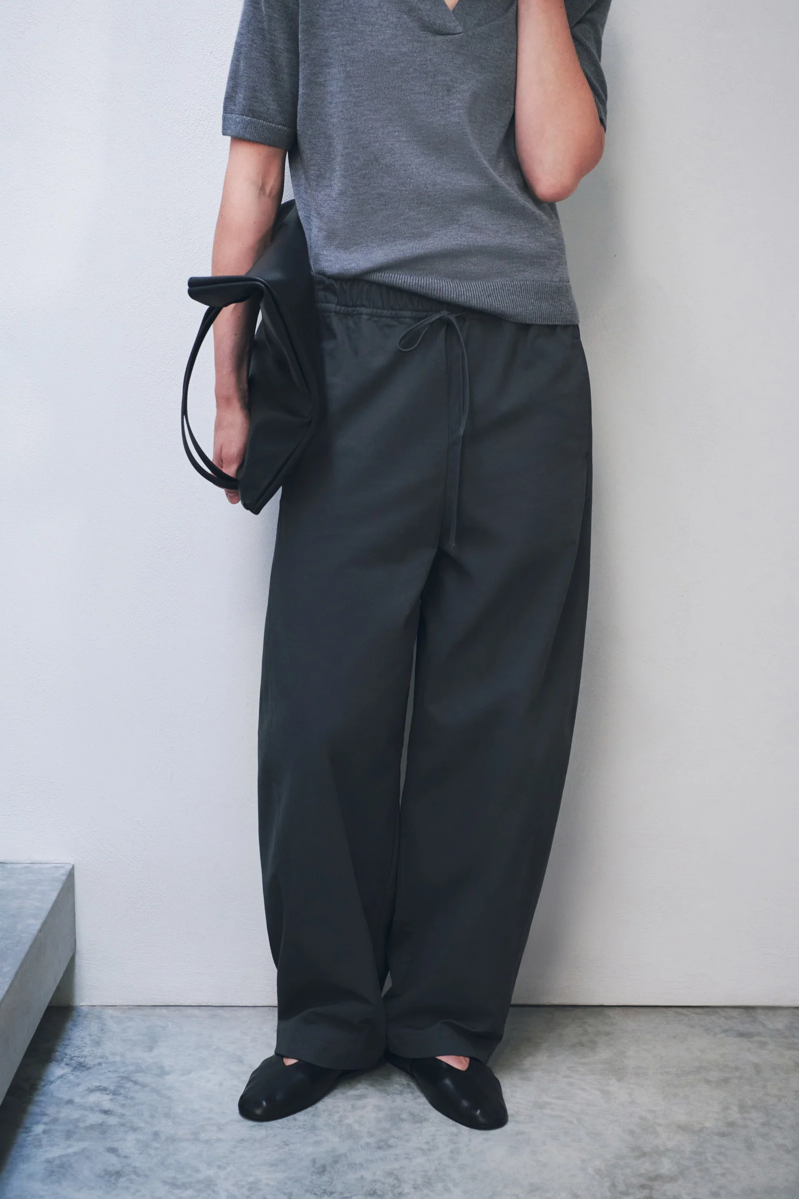Brynn Brushed Cotton Twill Pant - Image 2