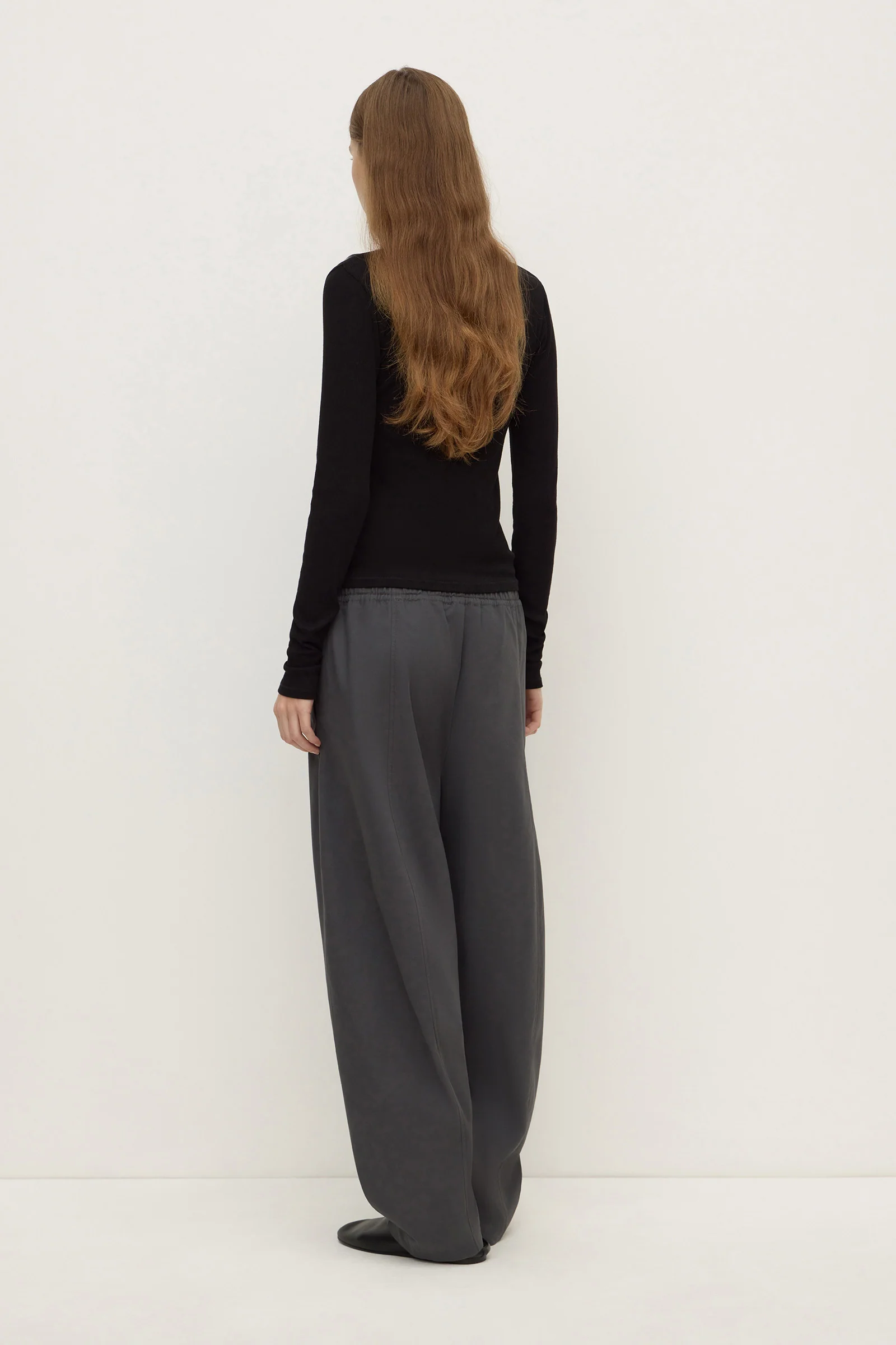 Brynn Brushed Cotton Twill Pant - Image 5