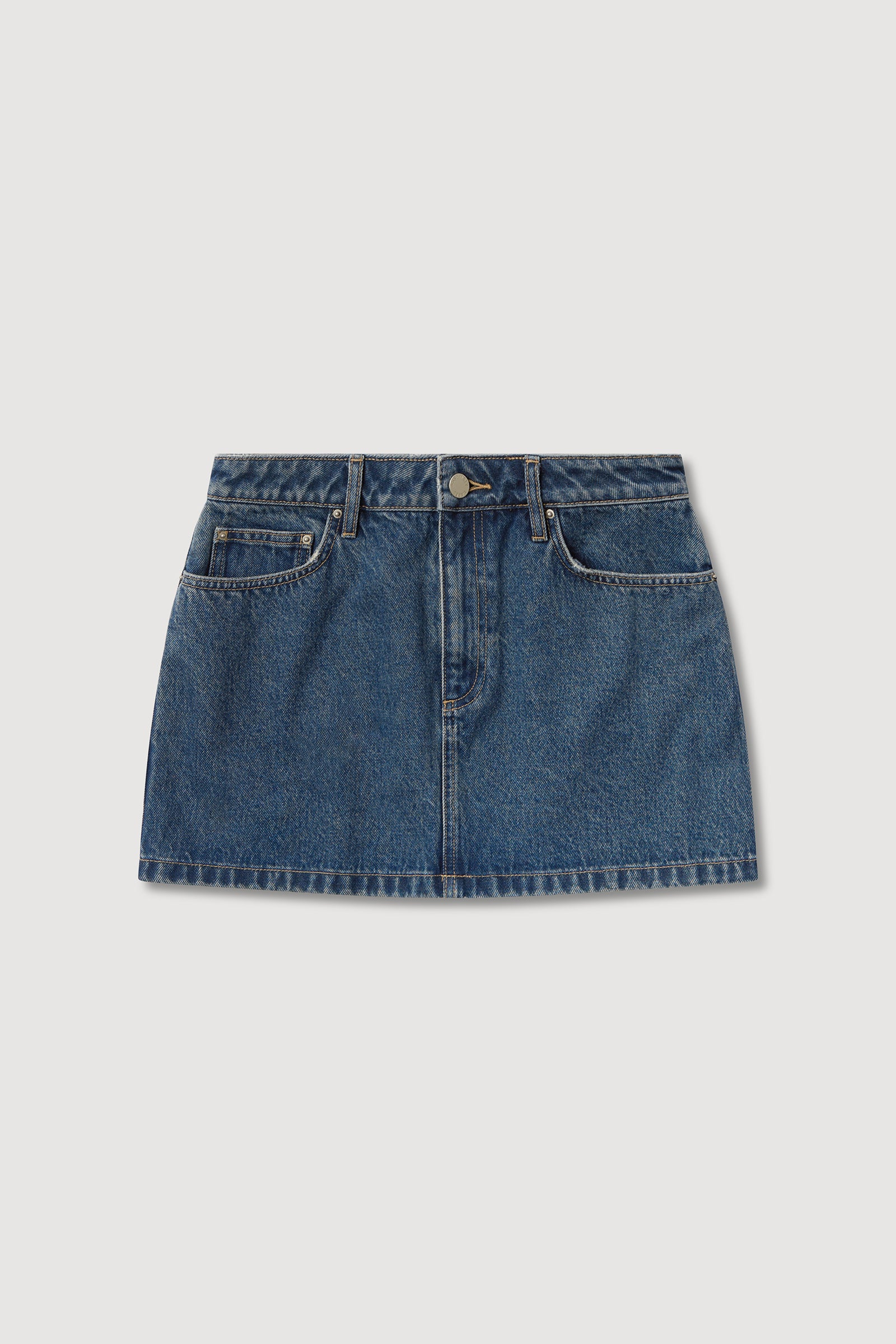Callista Denim Mini Skirt - Image 6
