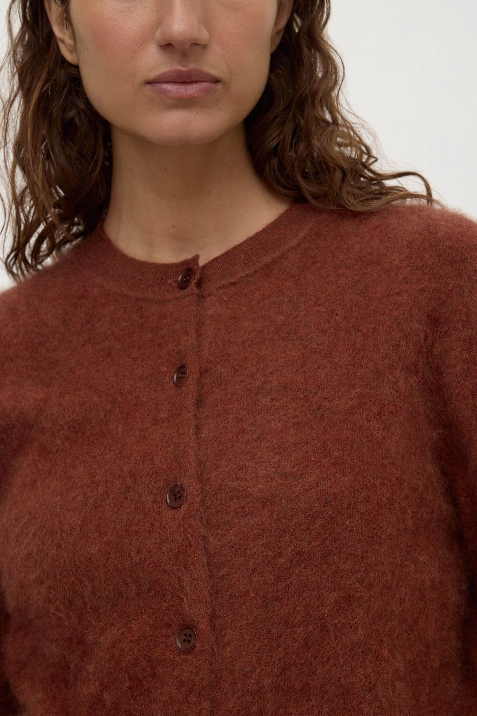 Carina Merino Wool Cardigan - Image 2