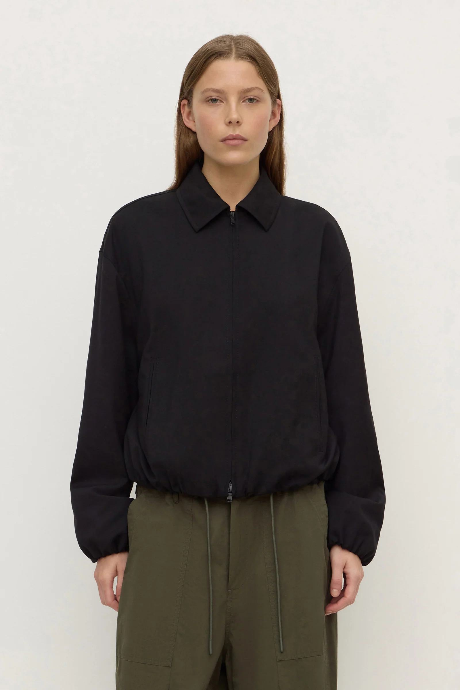 Danielle Wool Bomber Jacket - Image 2