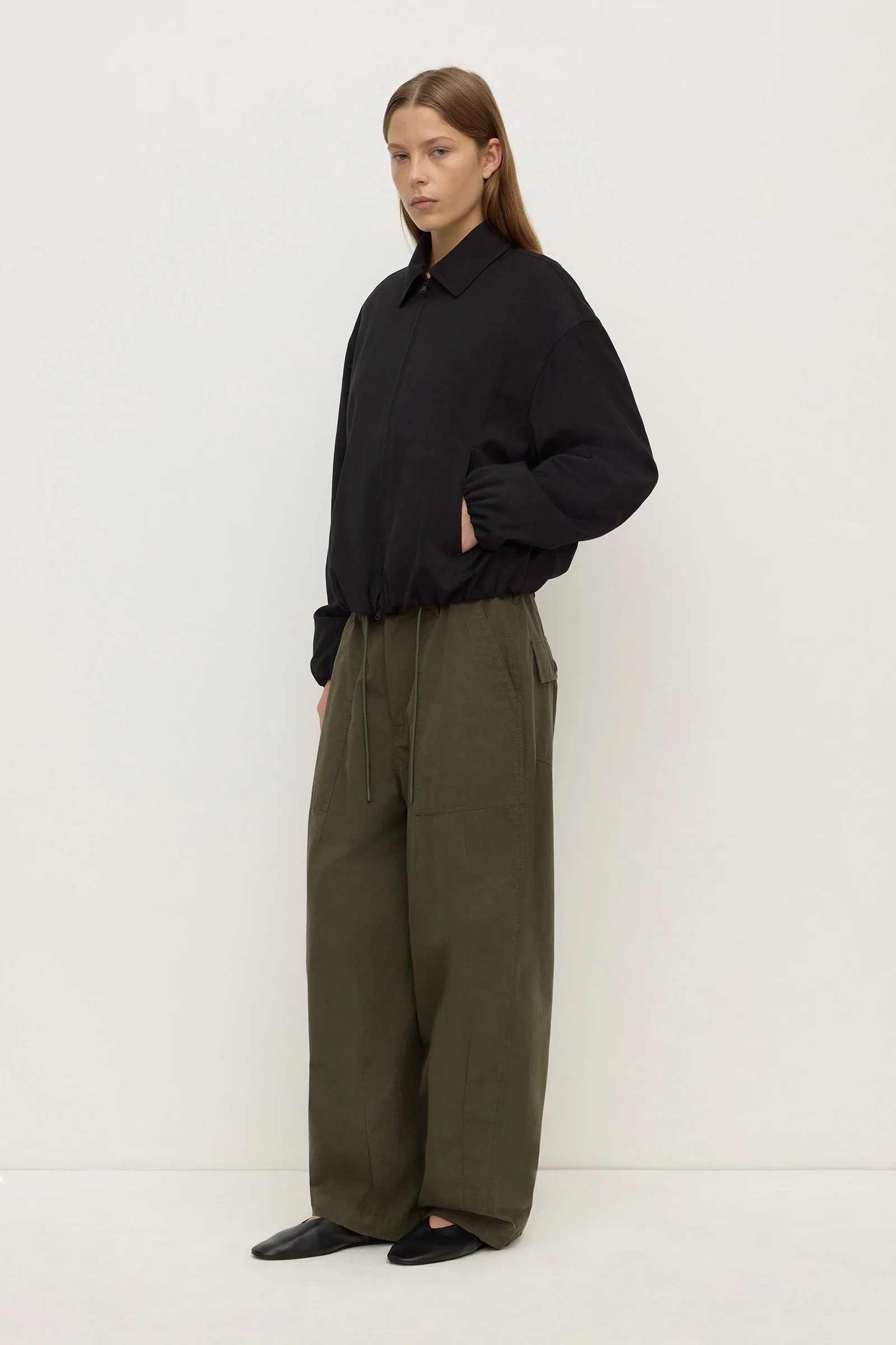 Danielle Wool Bomber Jacket - Image 4