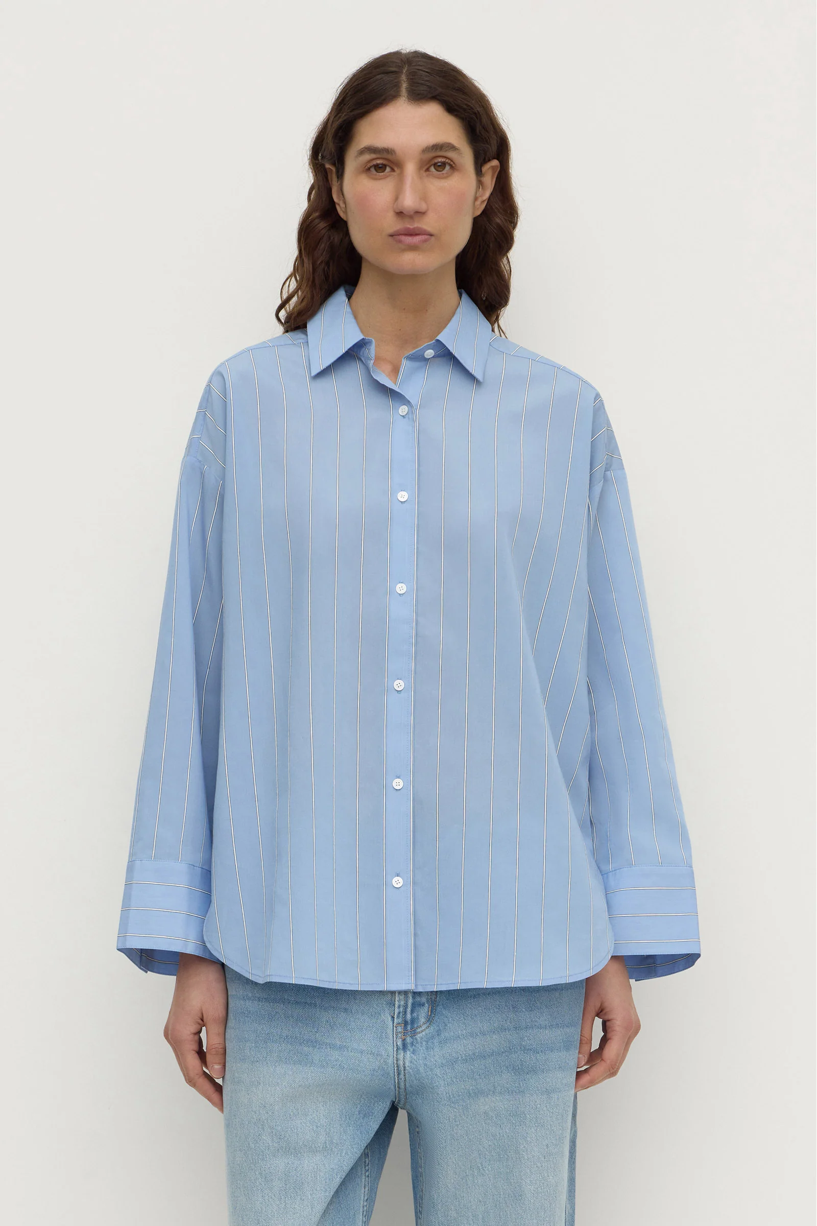Delaney Italian Stripe Shirt
