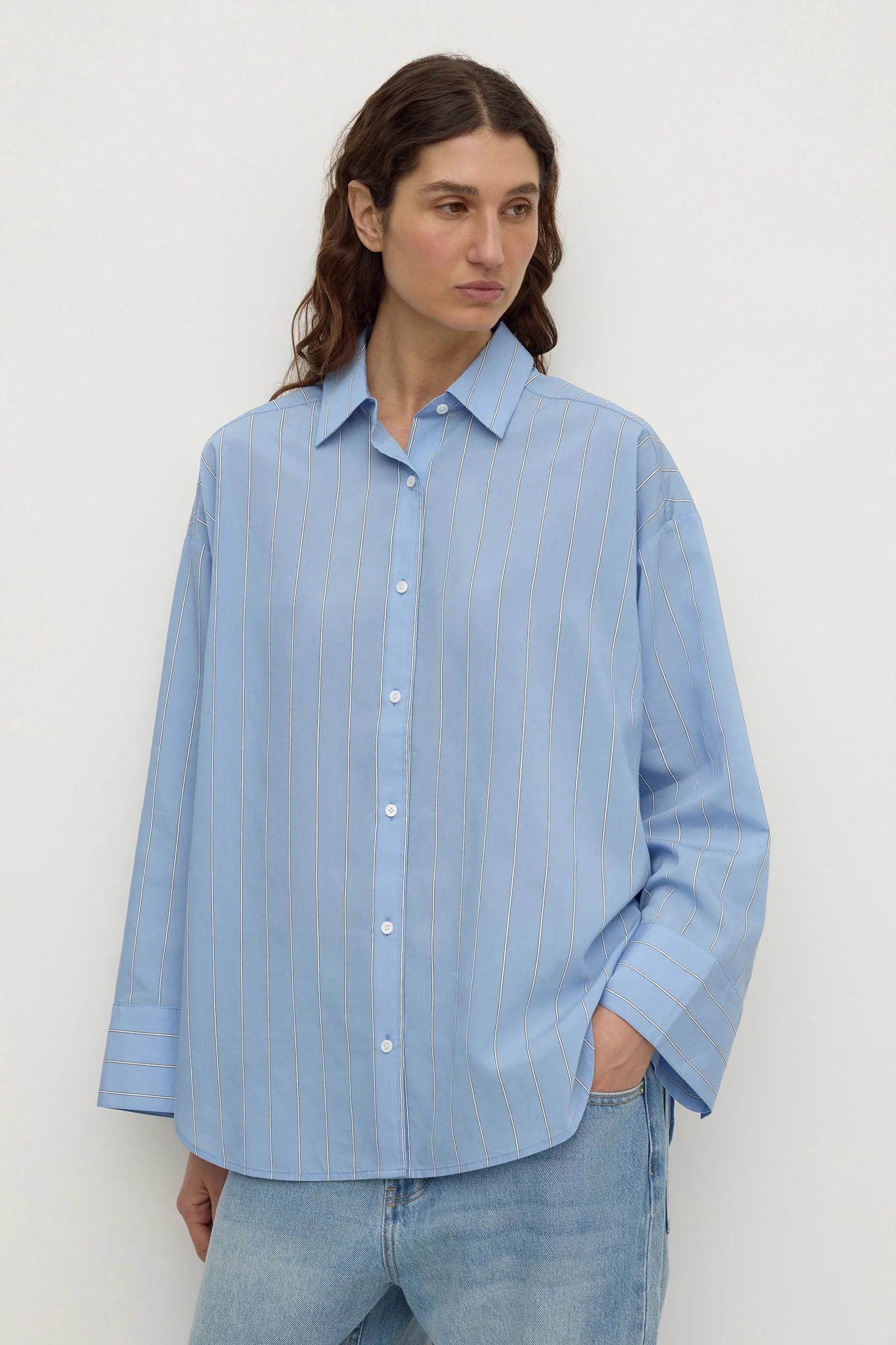 Delaney Italian Stripe Shirt - Image 2