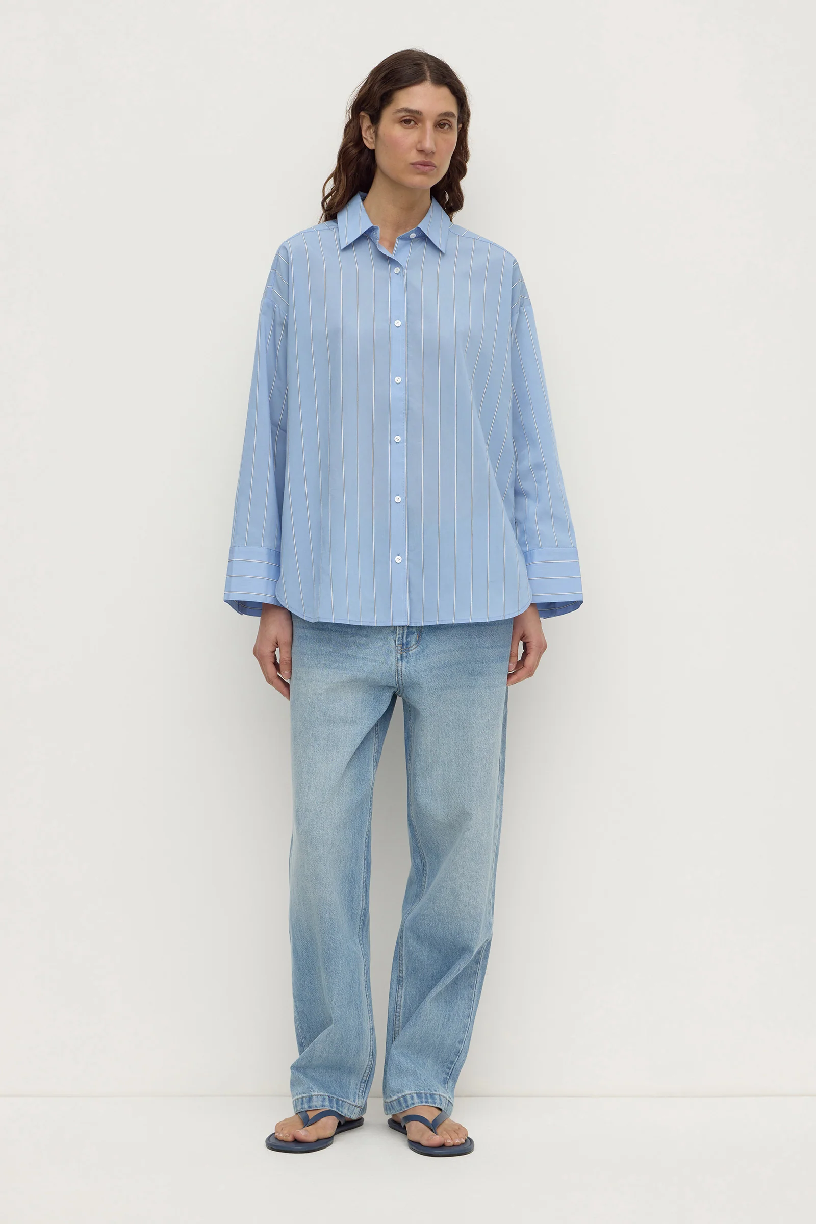Delaney Italian Stripe Shirt - Image 3