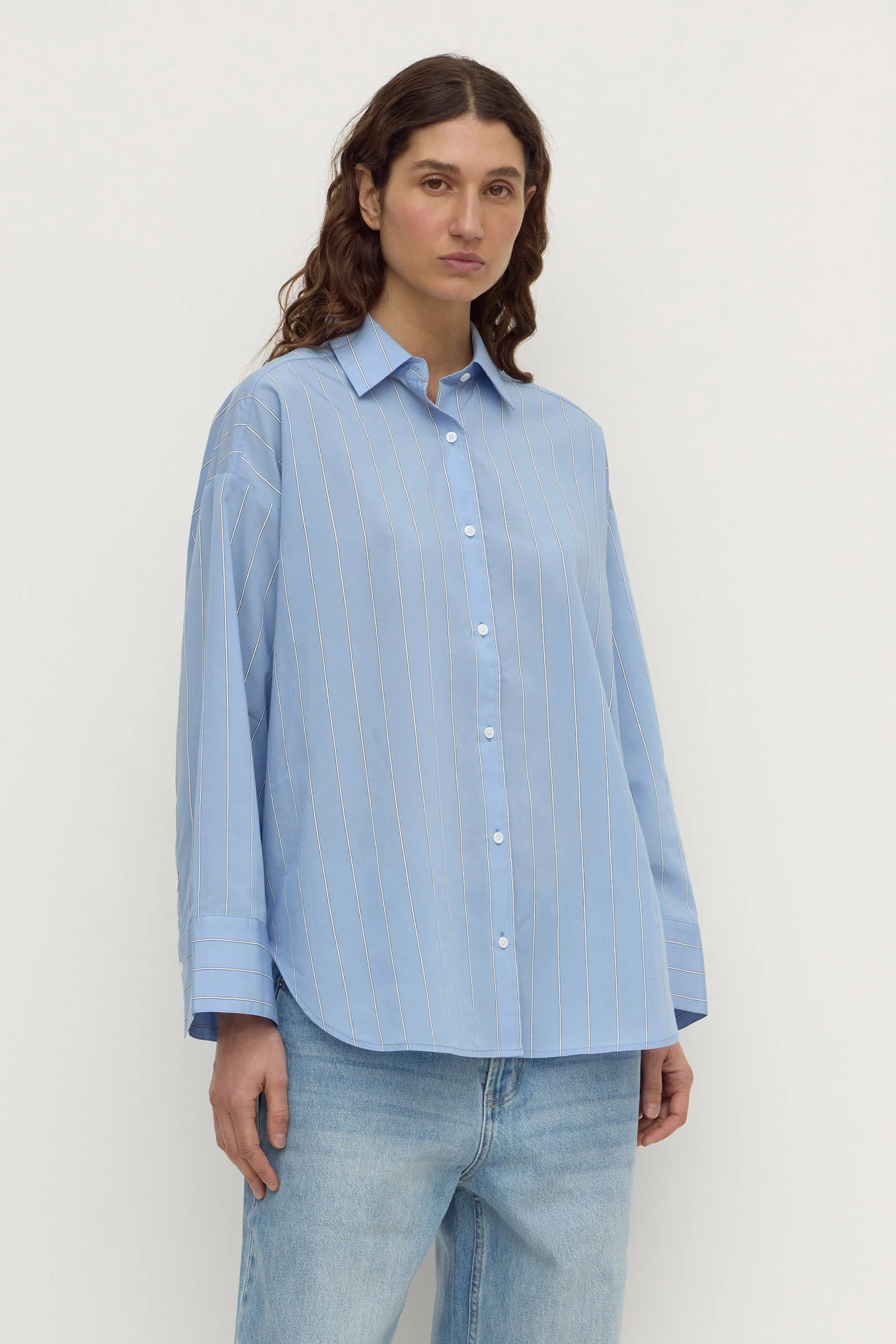 Delaney Italian Stripe Shirt - Image 5