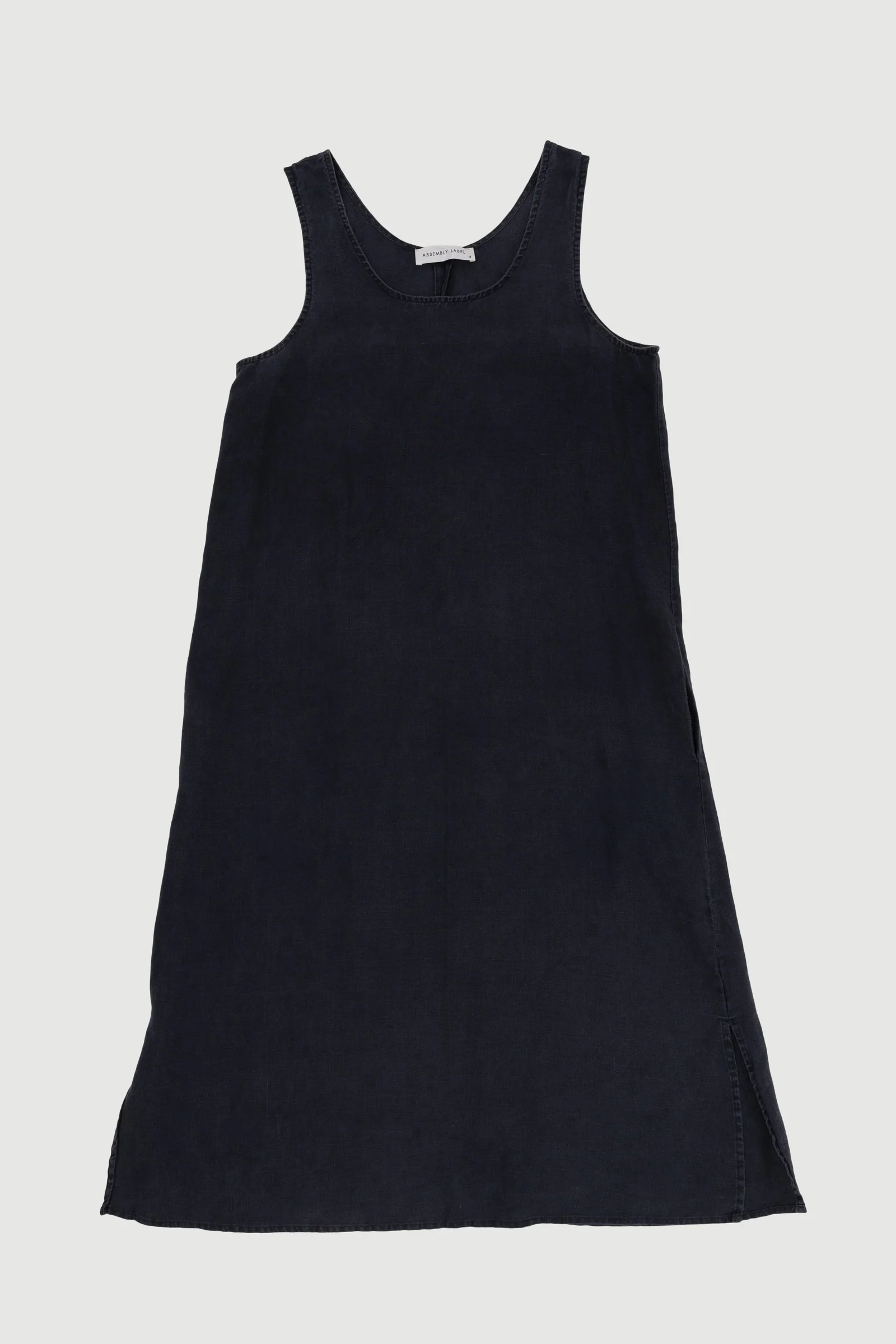Re-Worn Womens Linen Dress