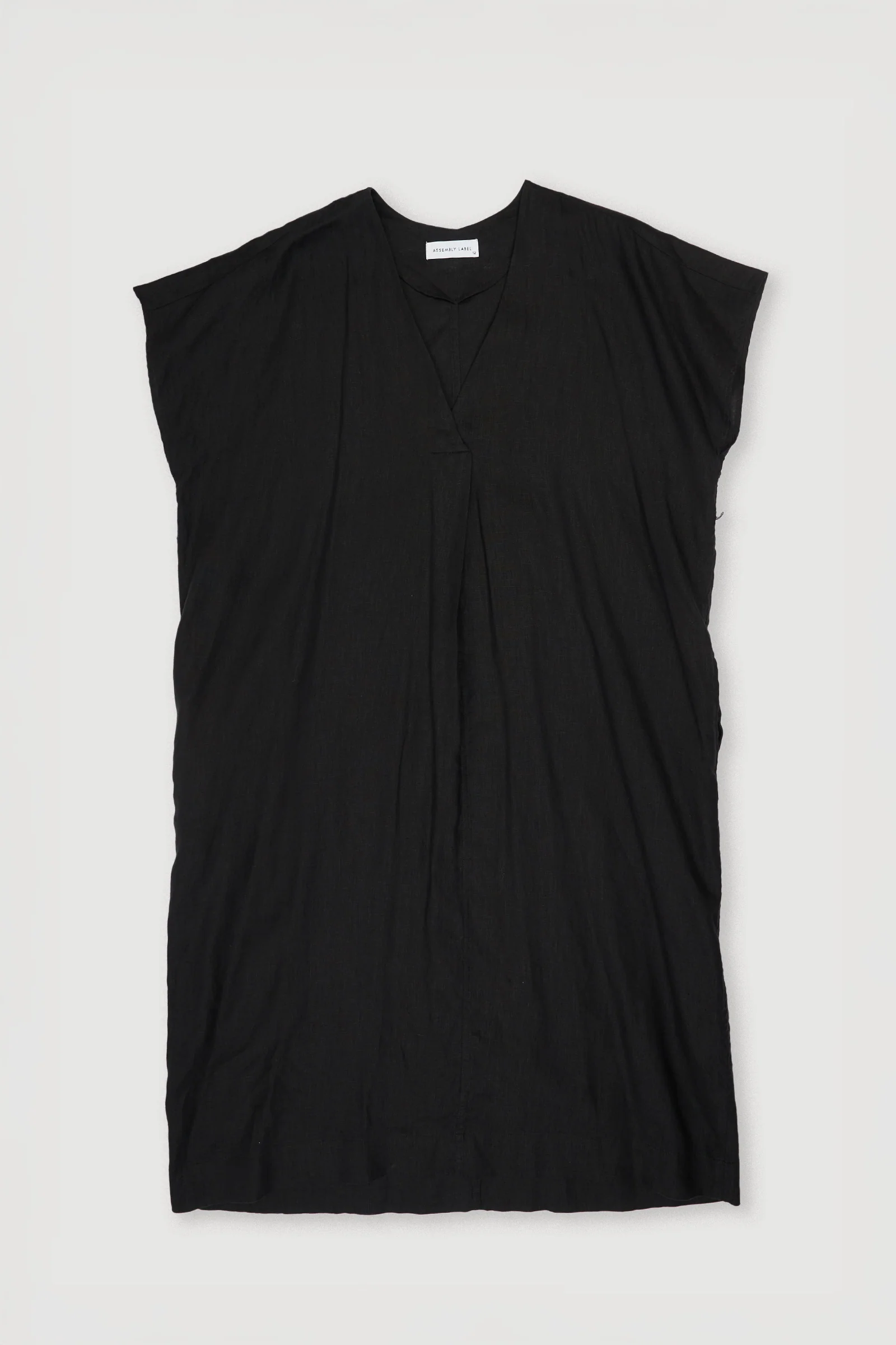 Re-Worn Womens Linen Dress