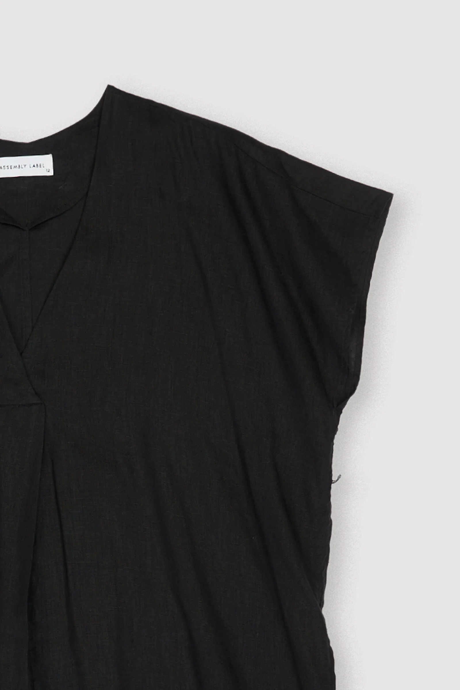 Re-Worn Womens Linen Dress - Image 2