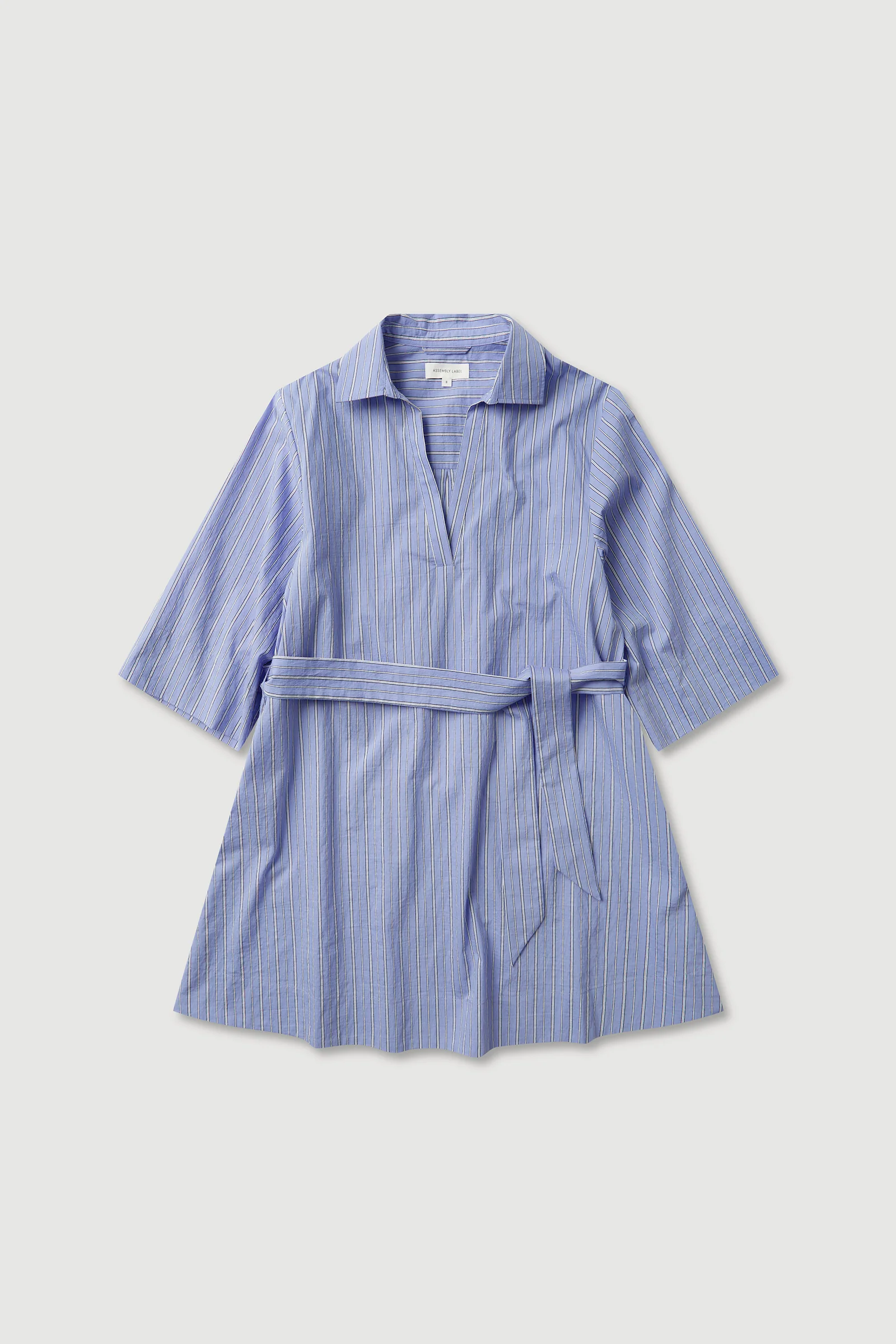 Erina Stripe Mini Shirt Dress - Image 7