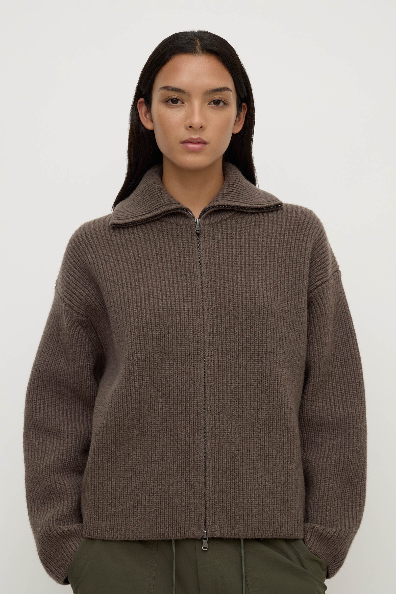 Esther Zip Through Sweater - Image 5