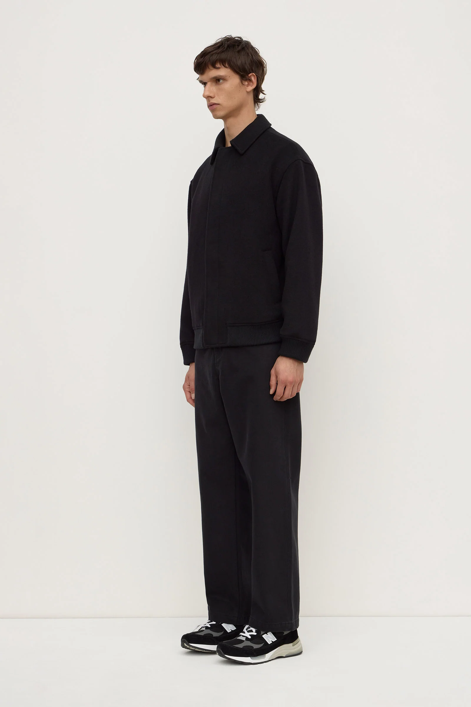 Harrington Wool Bomber Jacket - Image 4