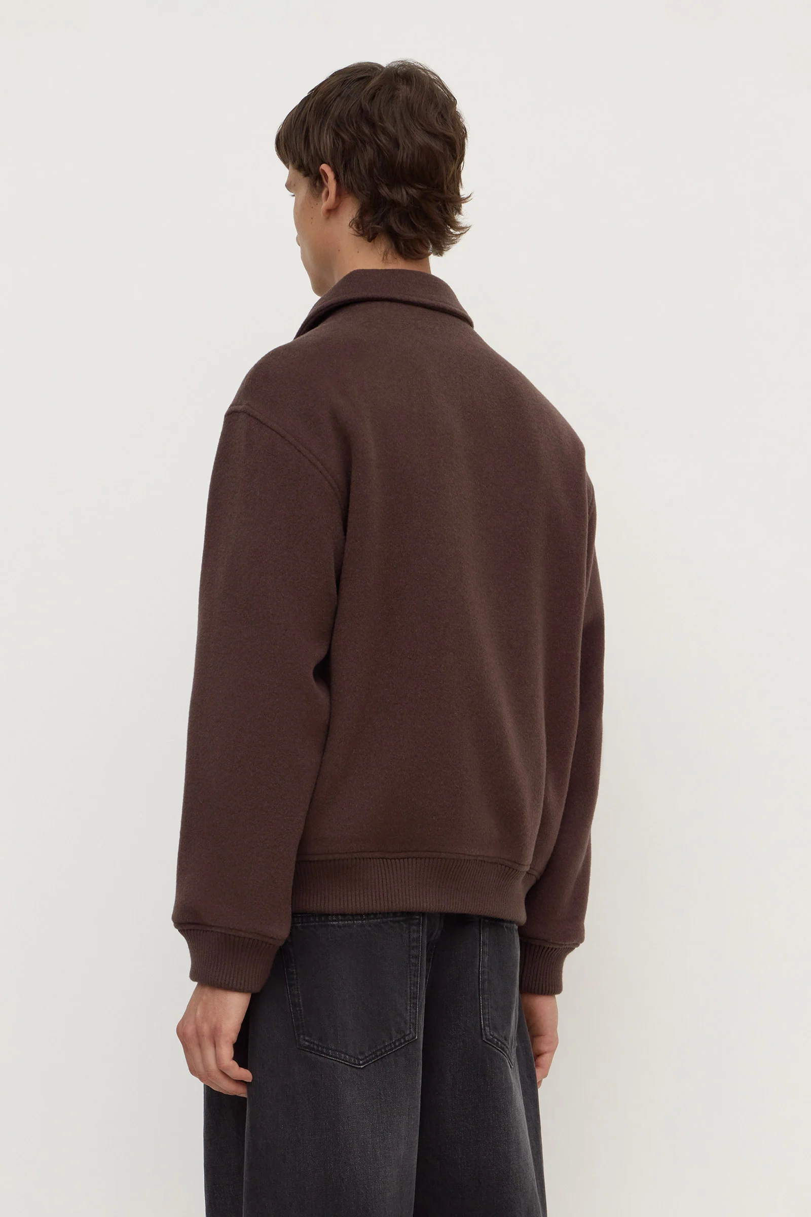 Harrington Wool Bomber Jacket - Image 5