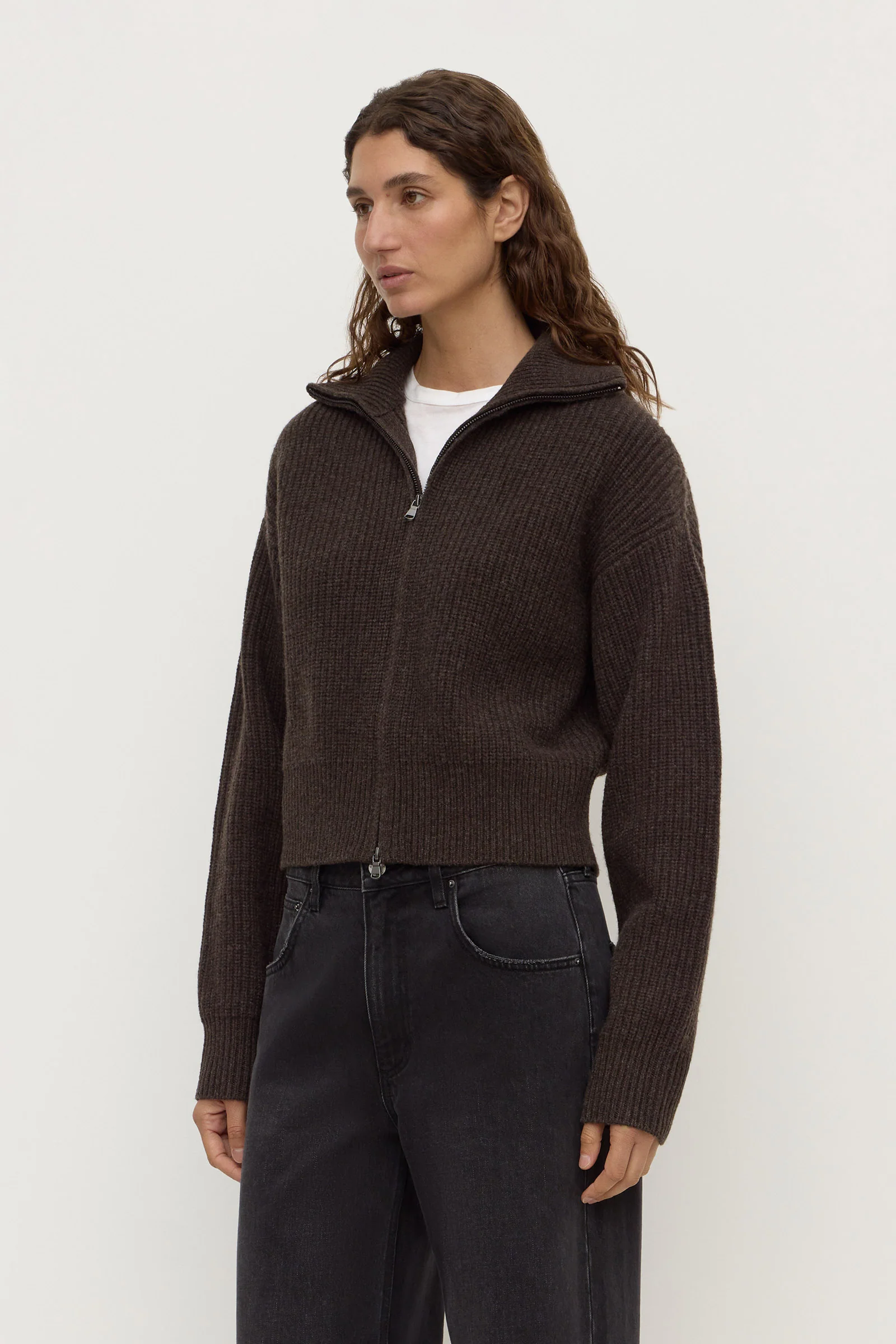 Kaia Wool Zip Sweater - Image 5