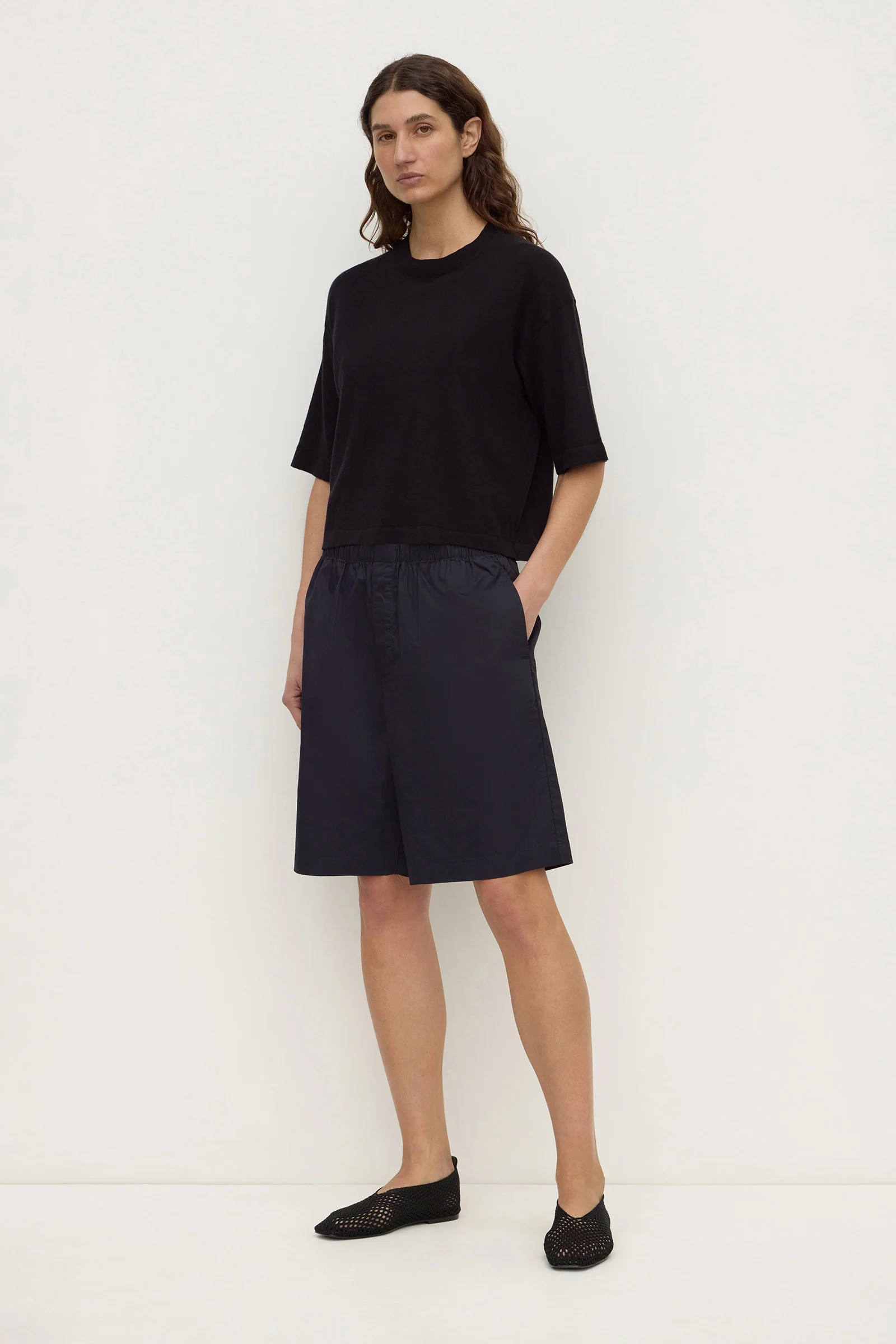 Kensy Cotton Cashmere Tee - Image 4