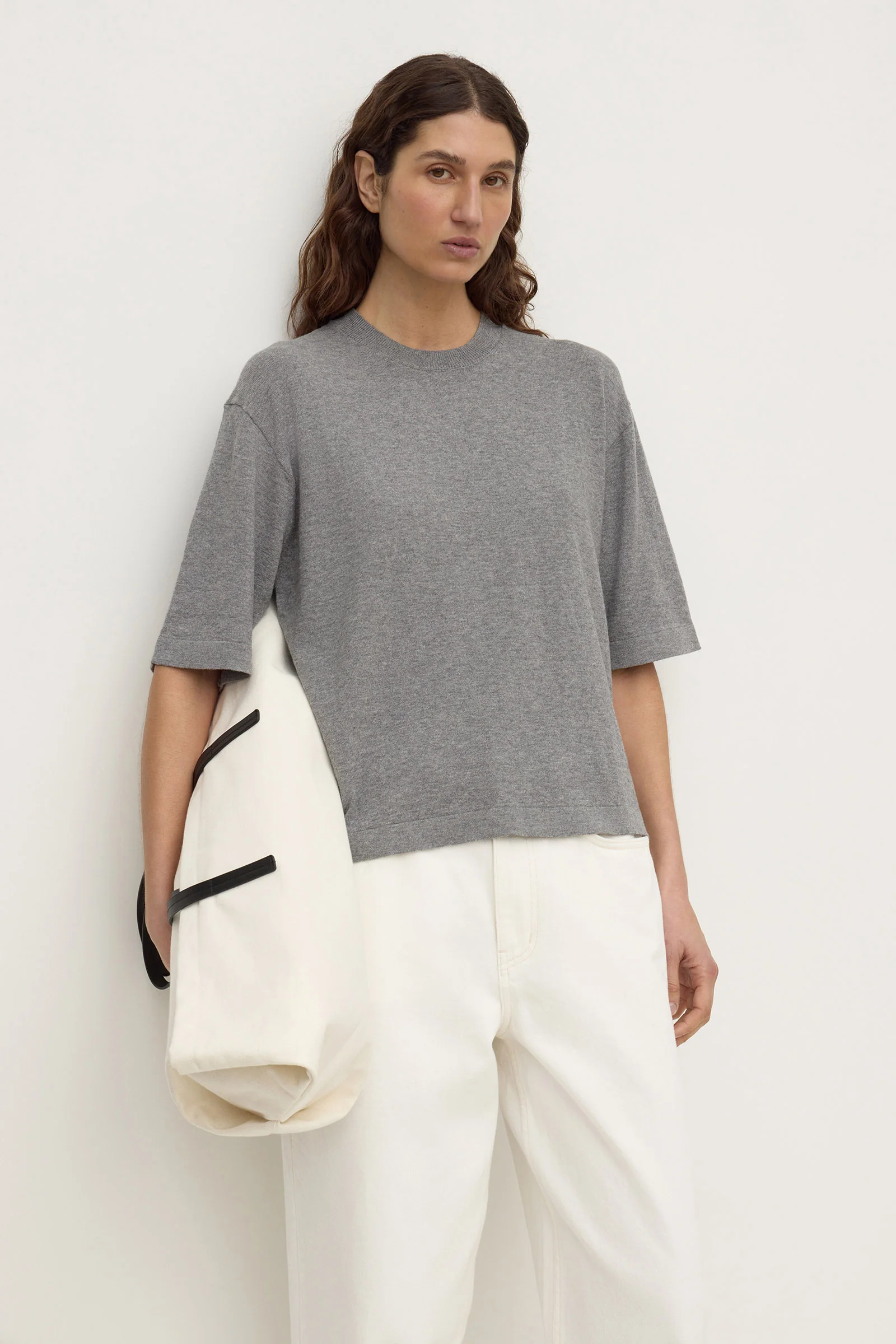Kensy Cotton Cashmere Tee