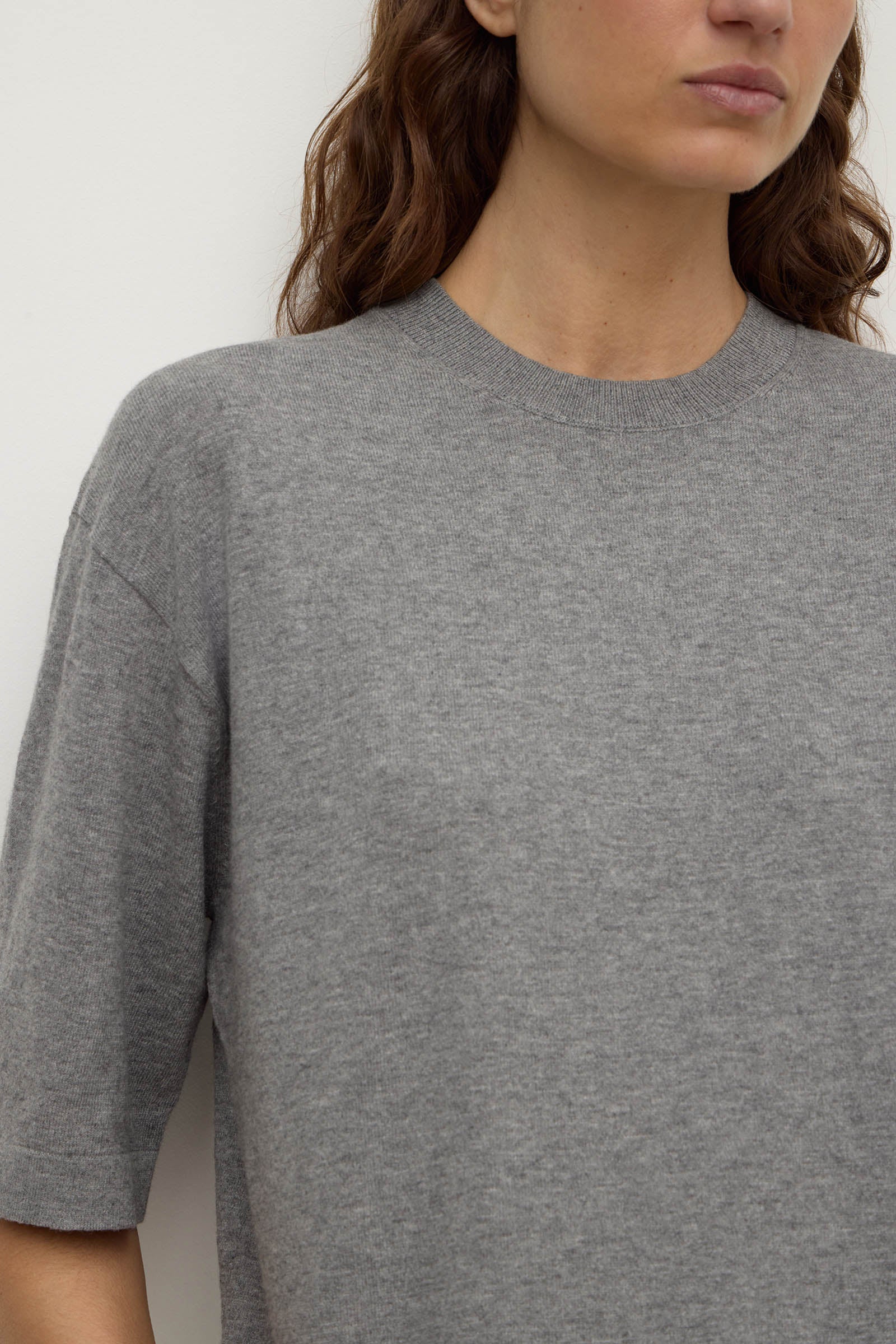 Kensy Cotton Cashmere Tee - Image 2