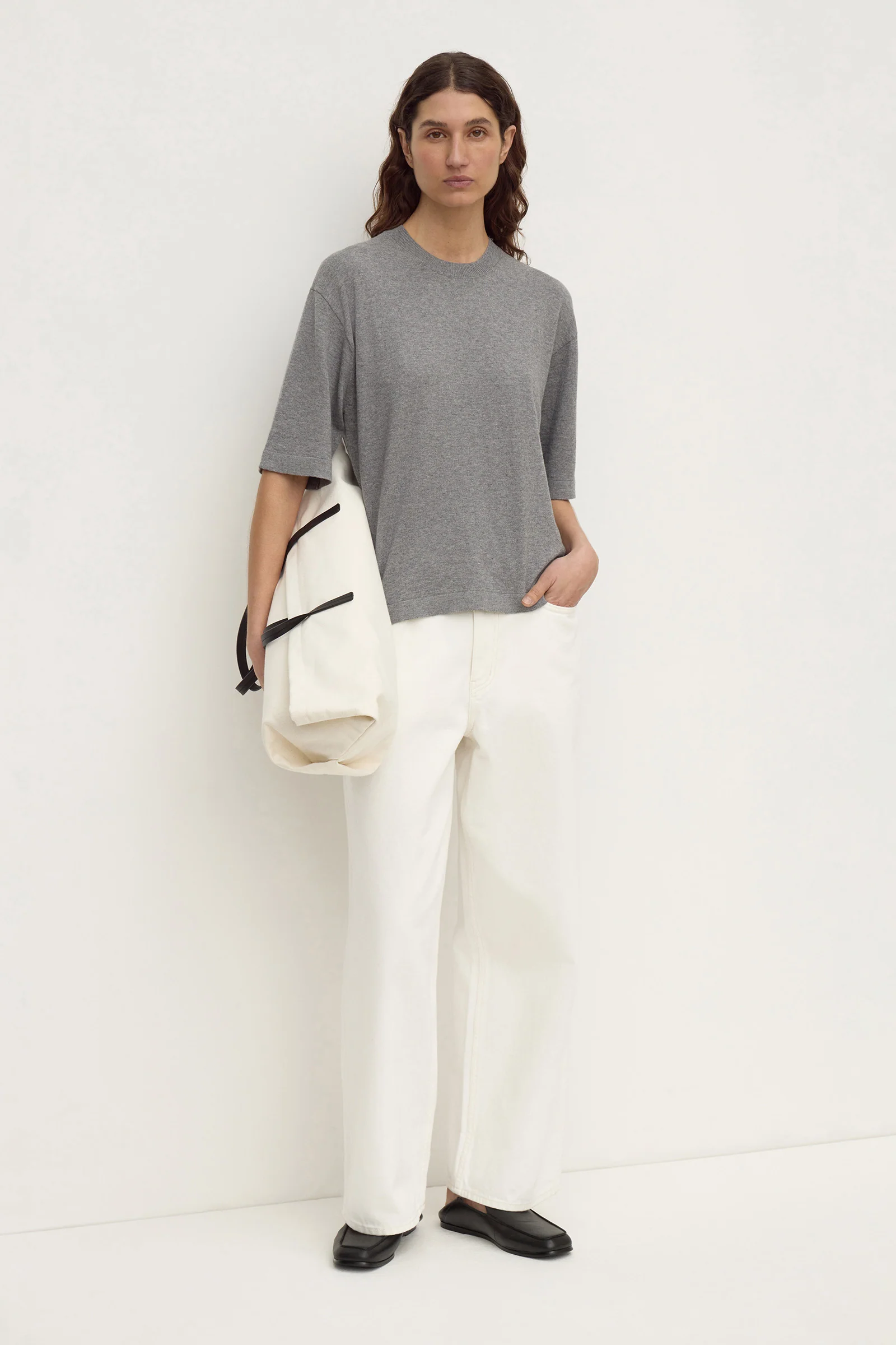 Kensy Cotton Cashmere Tee - Image 4