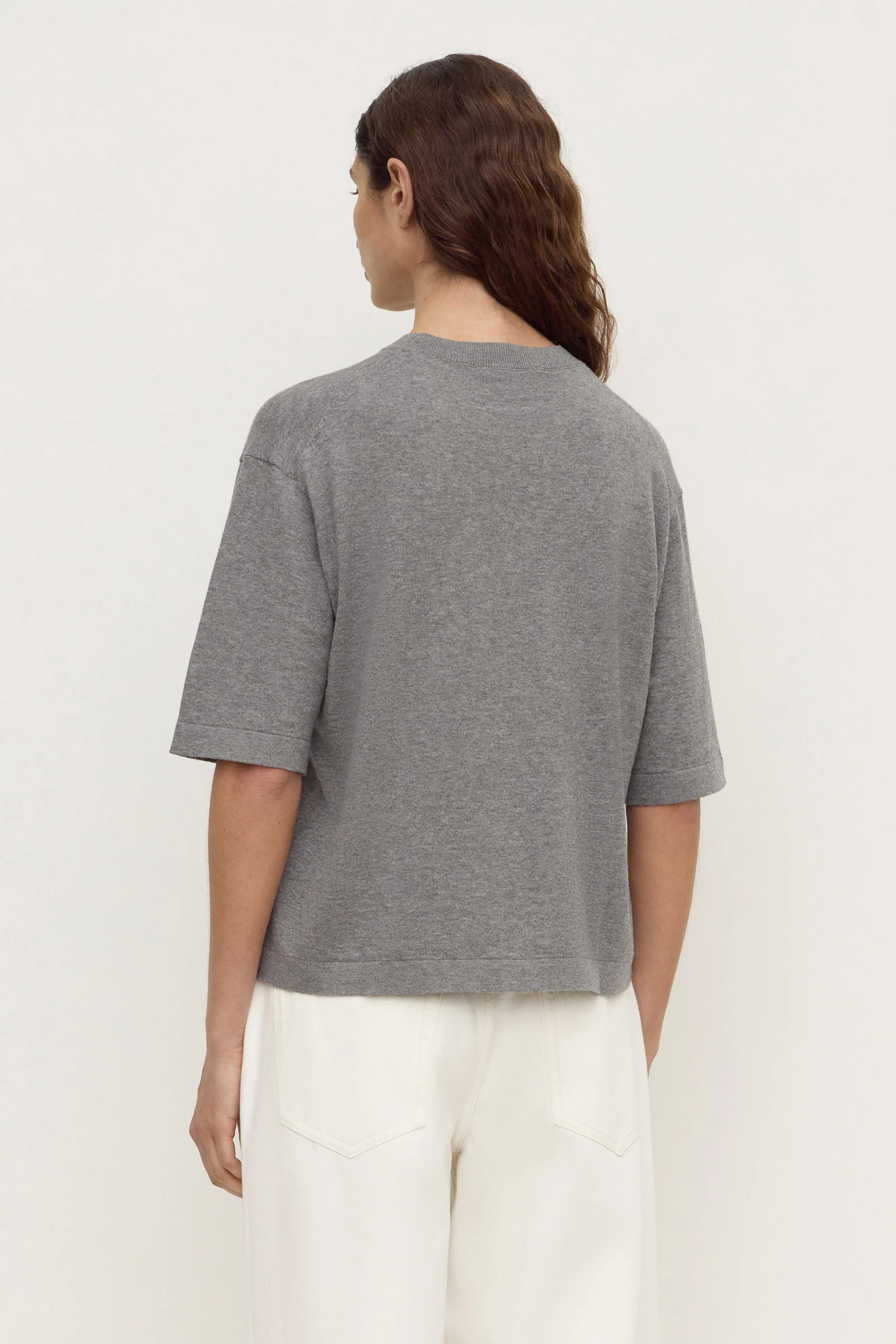 Kensy Cotton Cashmere Tee - Image 6