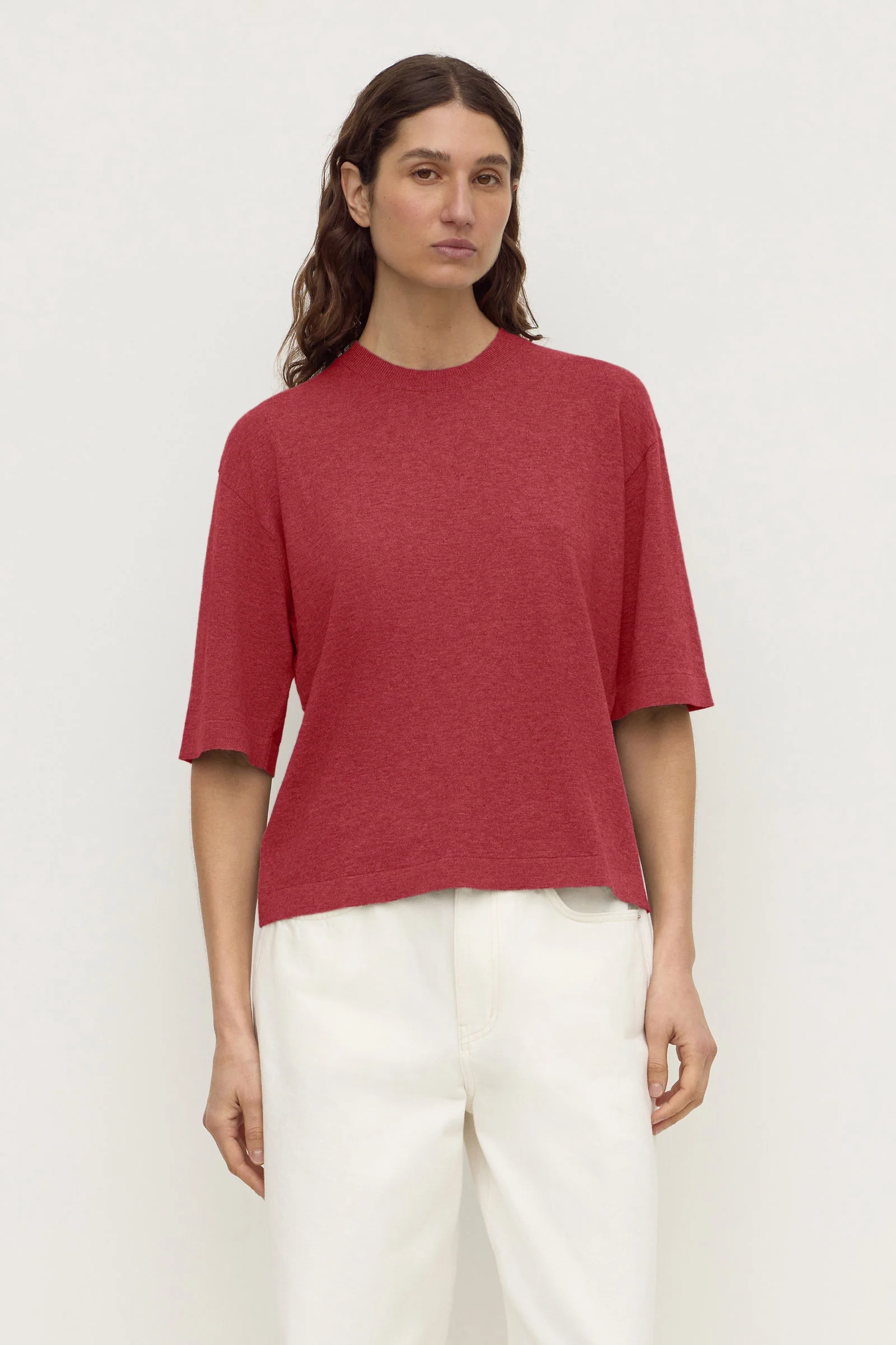 Kensy Cotton Cashmere Tee