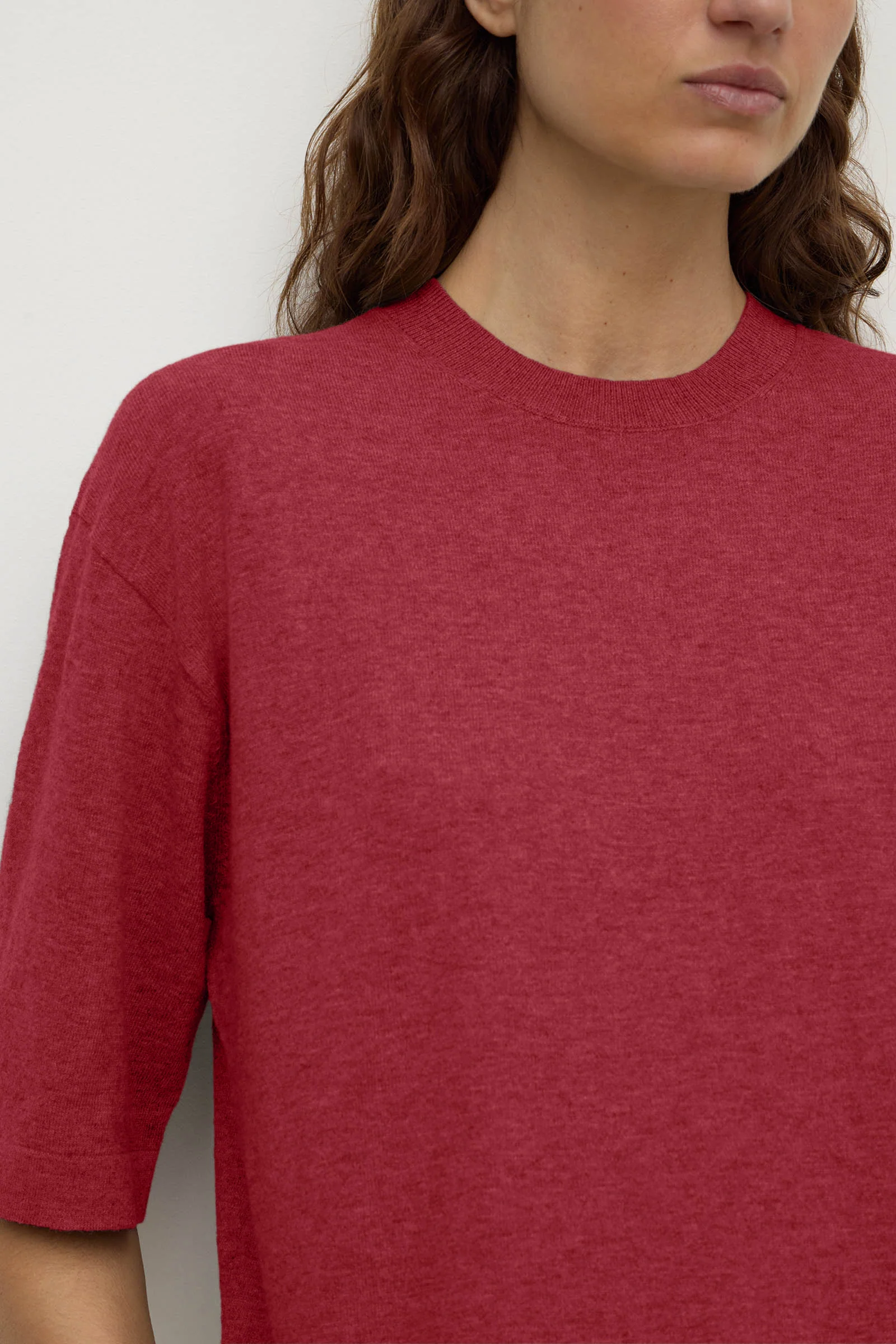 Kensy Cotton Cashmere Tee - Image 2
