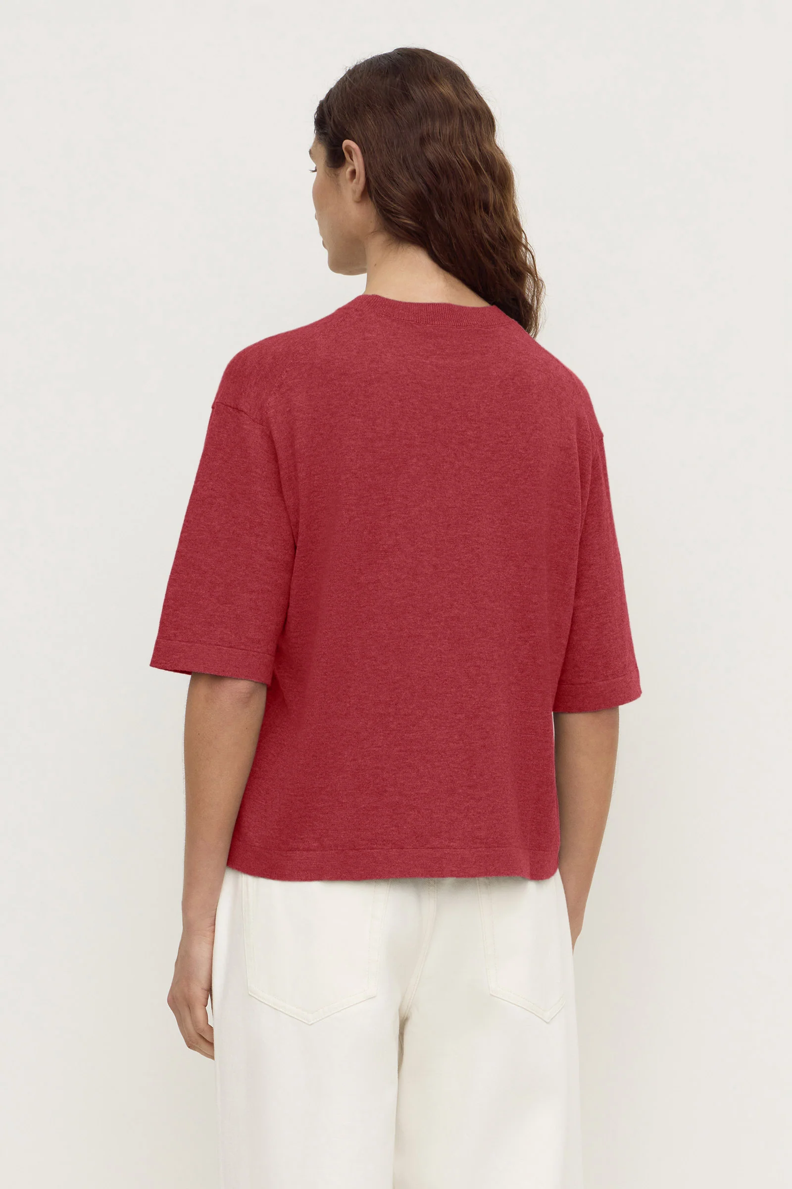 Kensy Cotton Cashmere Tee - Image 6
