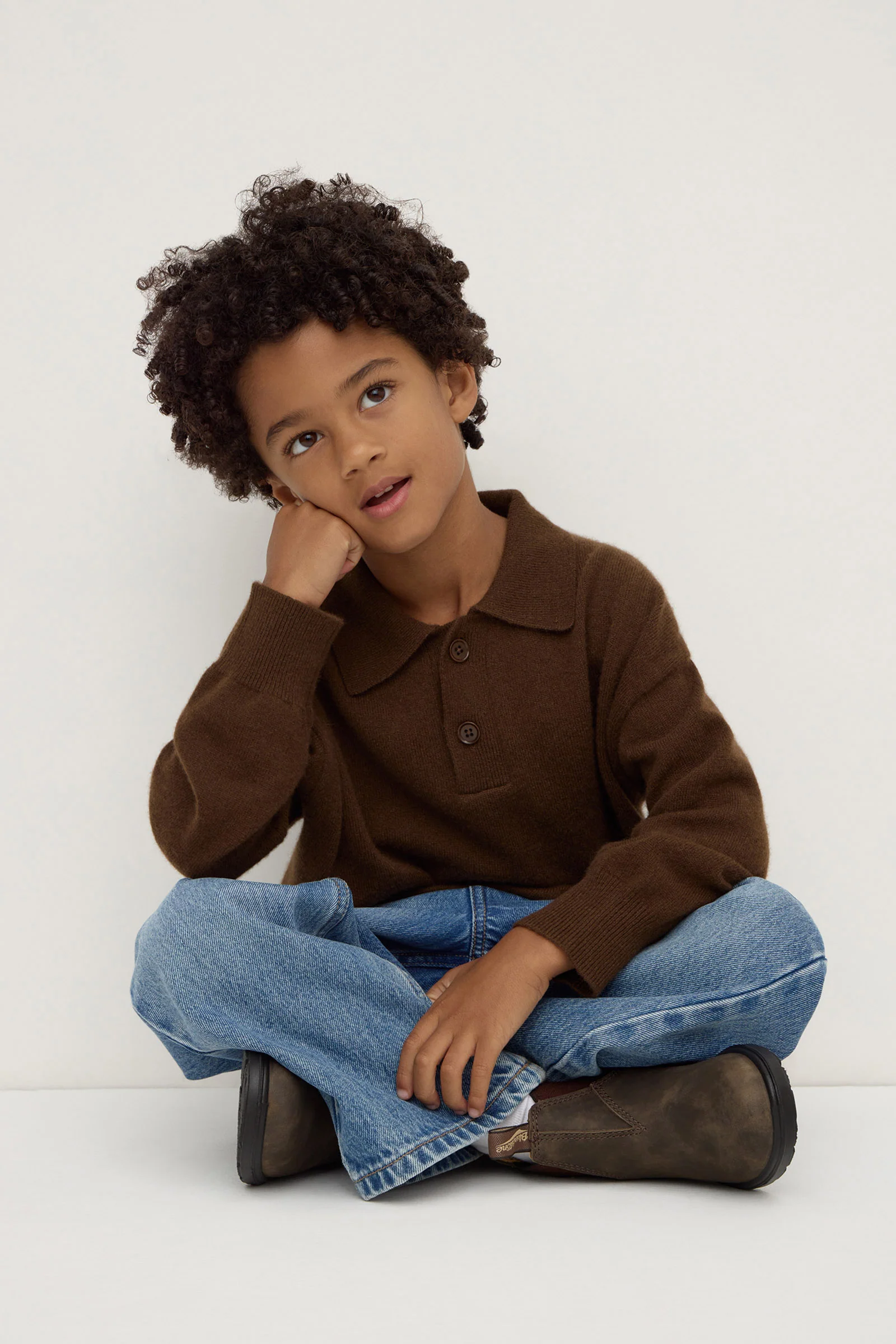 Kids Cashmere Polo - Image 4