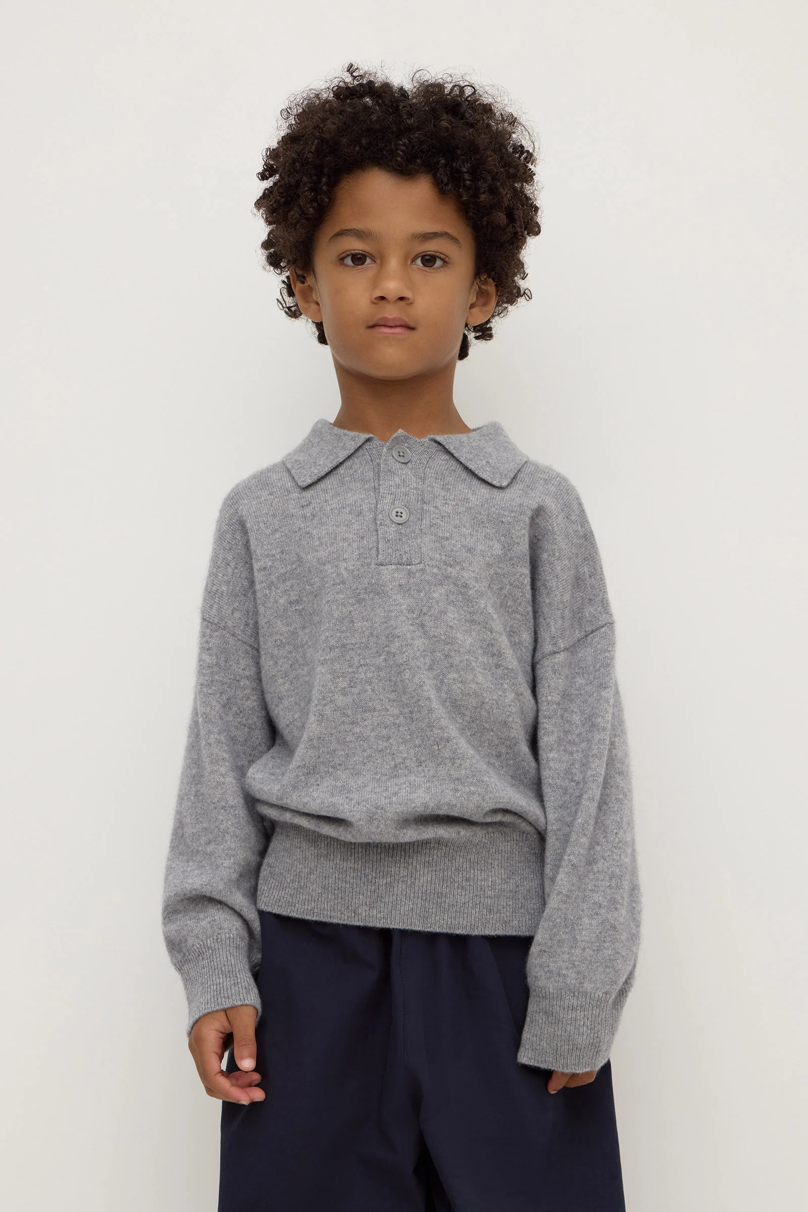Kids Cashmere Polo