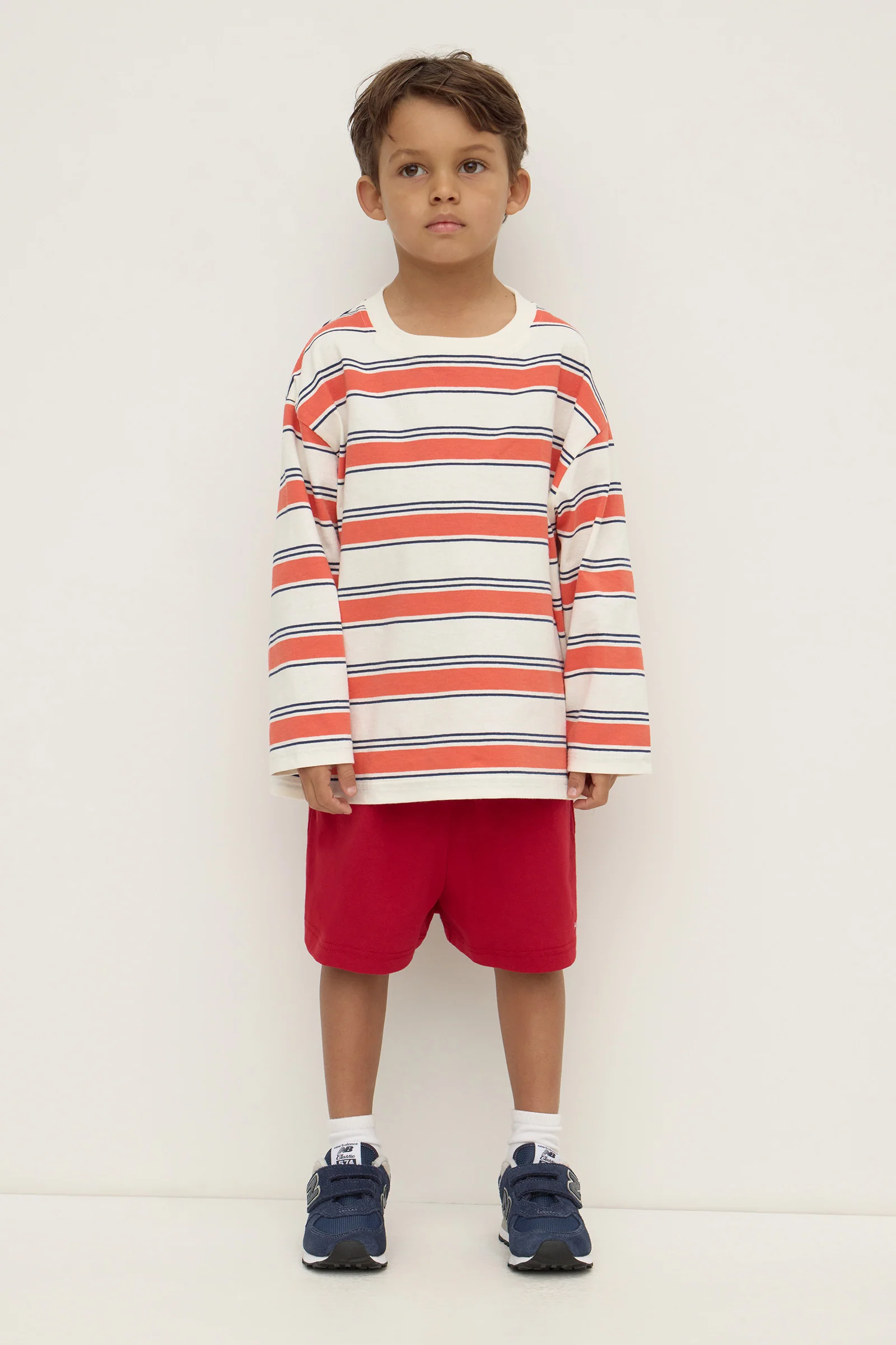 Kids Eliana Stripe Long Sleeve Tee