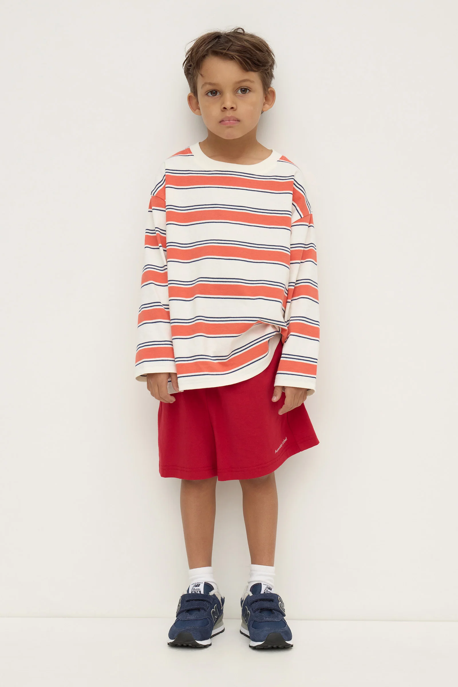Kids Eliana Stripe Long Sleeve Tee - Image 2