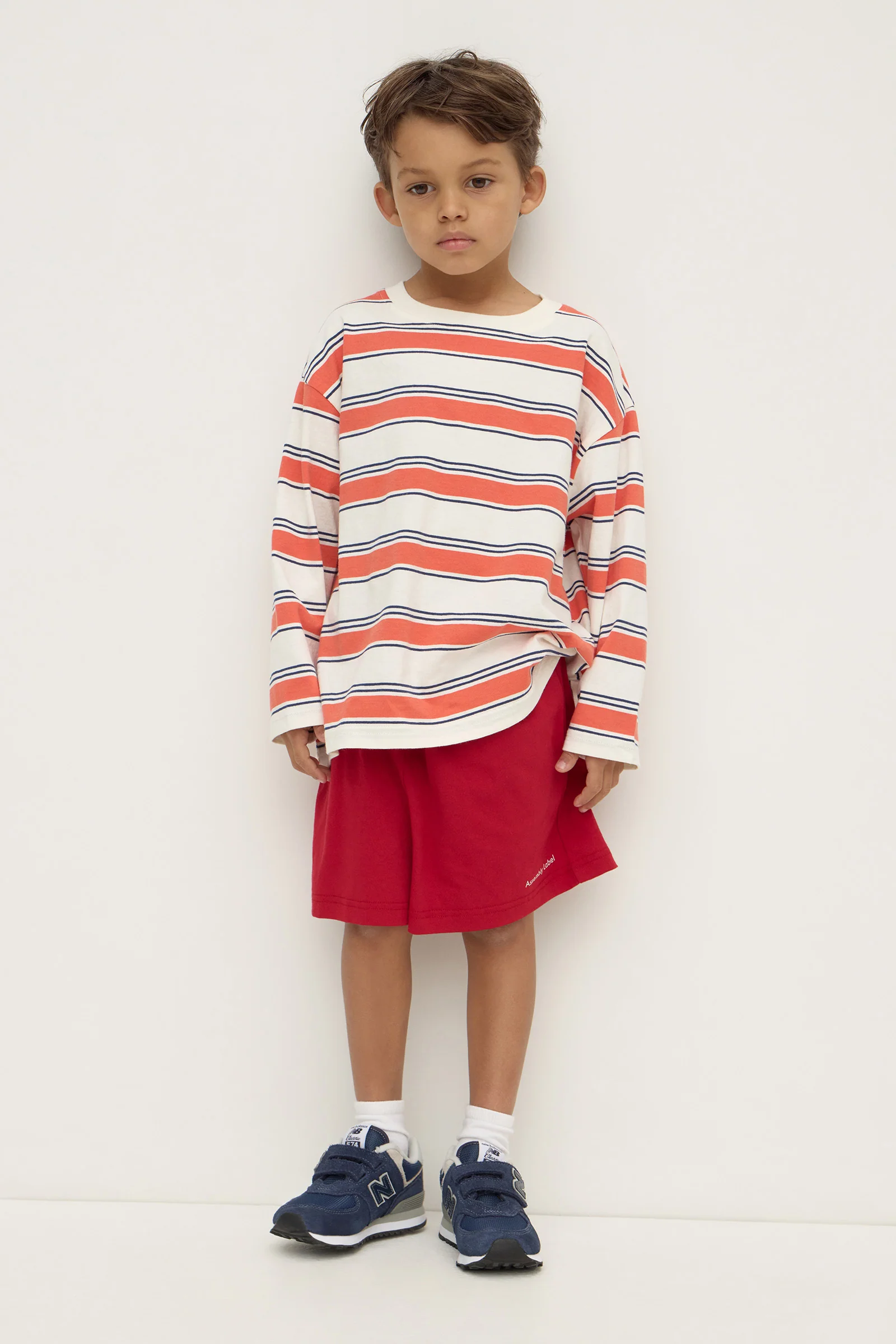Kids Eliana Stripe Long Sleeve Tee - Image 3