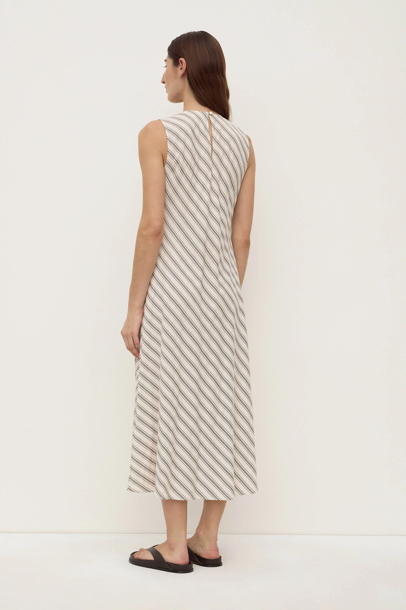 Lenny Stripe Midi Dress - Image 4