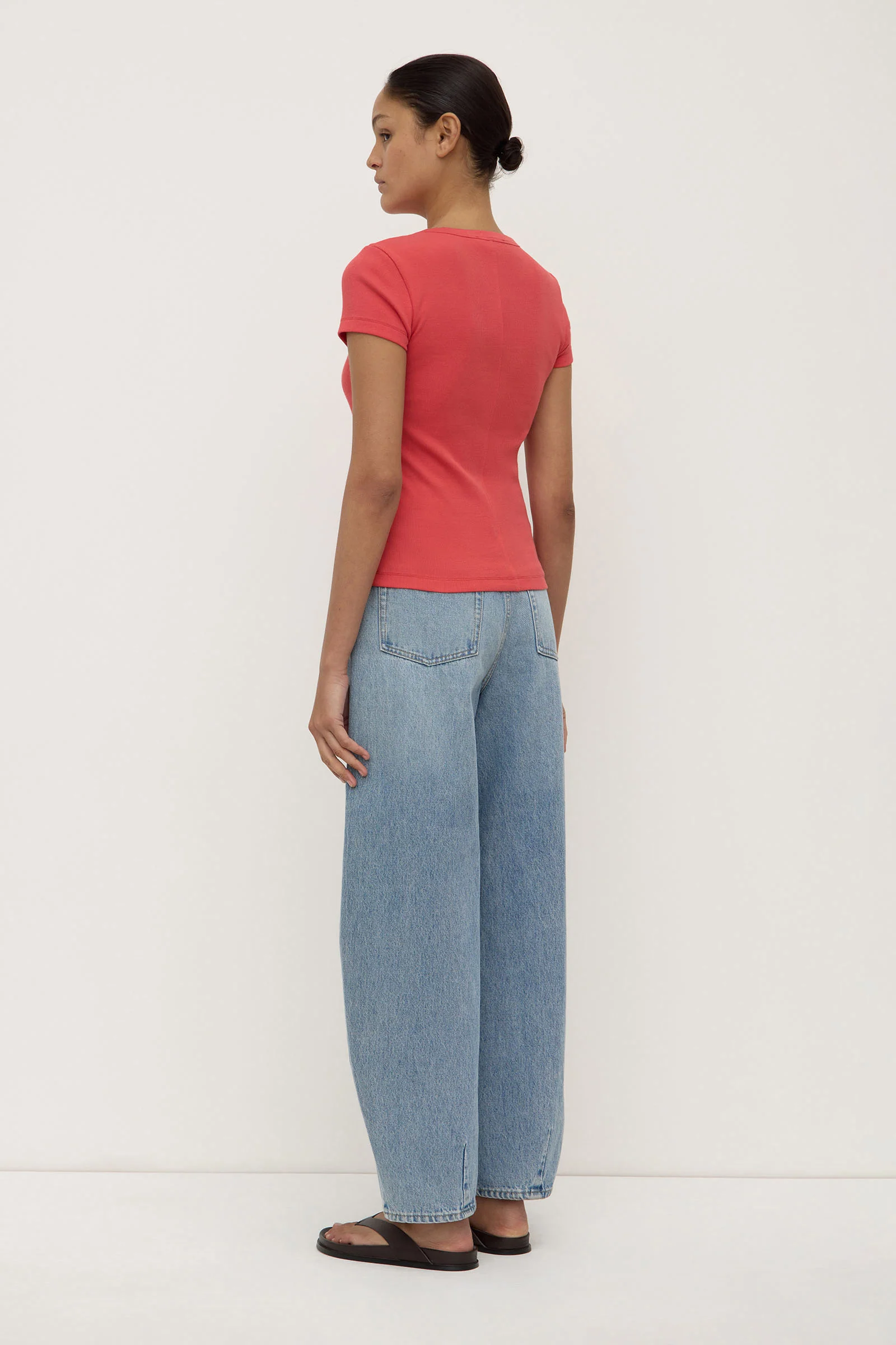 Linley Rib Tee - Image 5