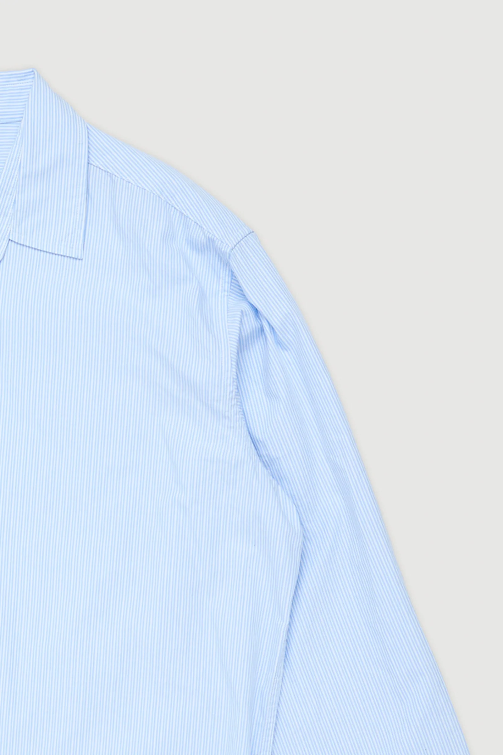 Re-Worn Mens Cotton Stripe Shirt - Image 2