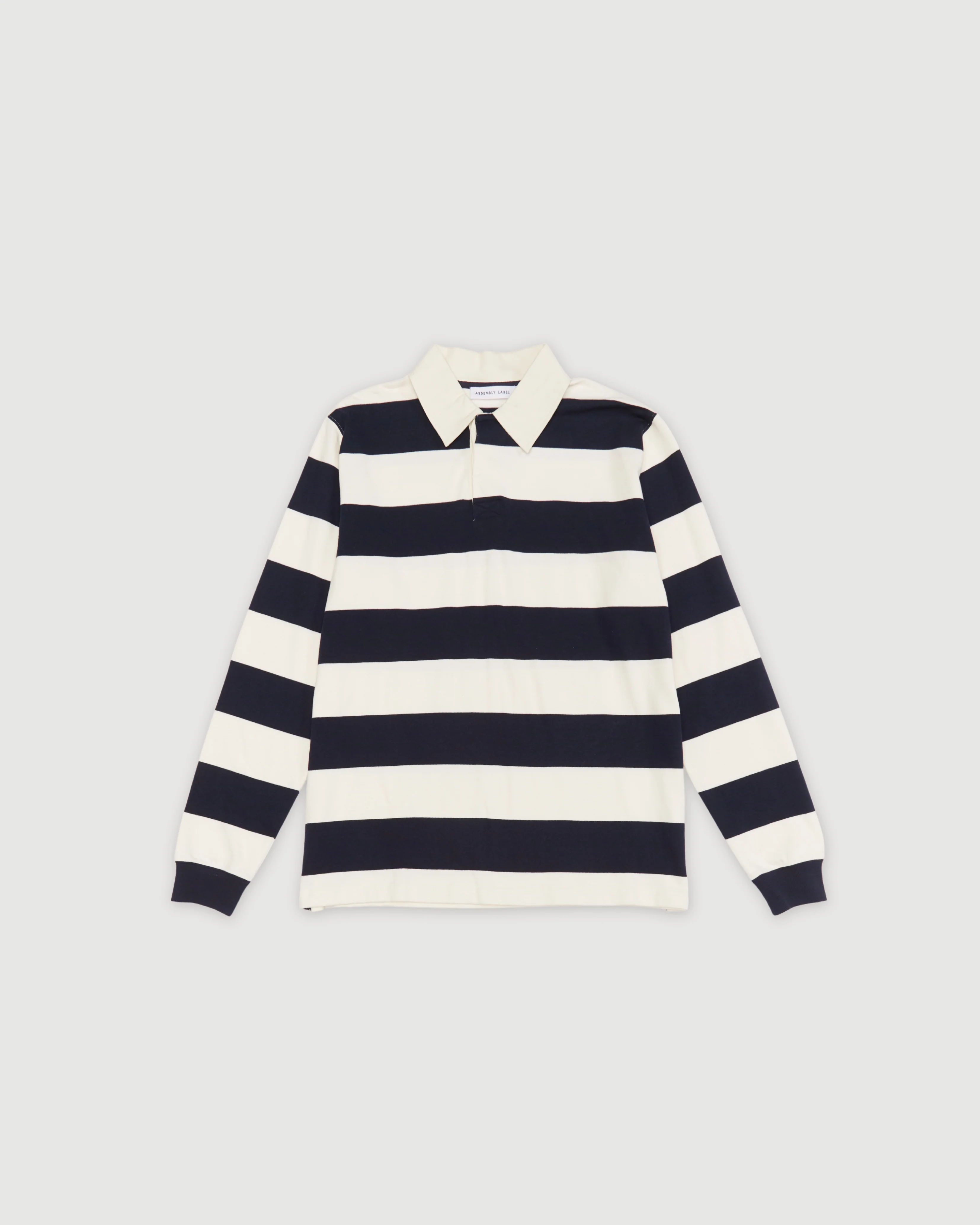Re-Worn Mens Cotton Stripe Long Sleeve Shirt