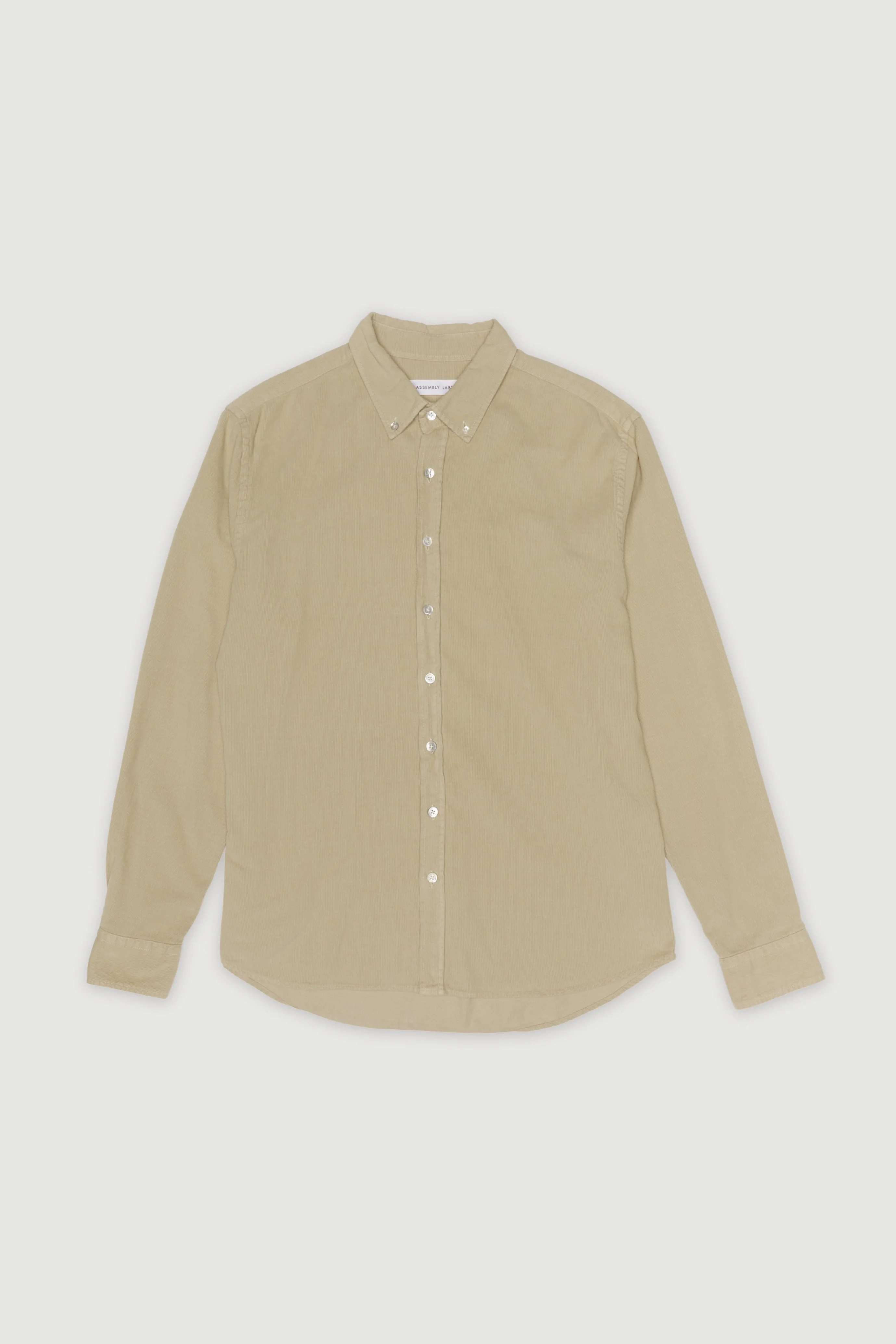 Re-Worn Mens Cotton Cord Long Sleeve Shirt