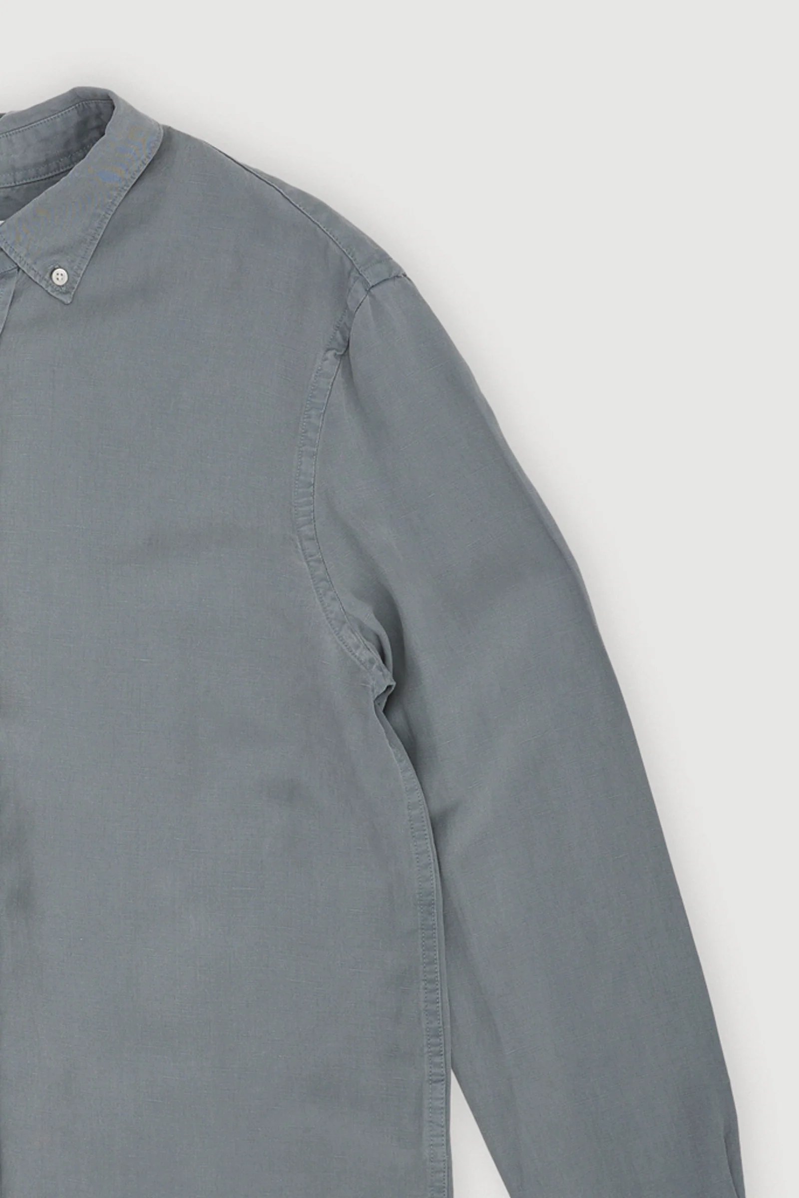 Re-Worn Mens Linen Blend Shirt - Image 2