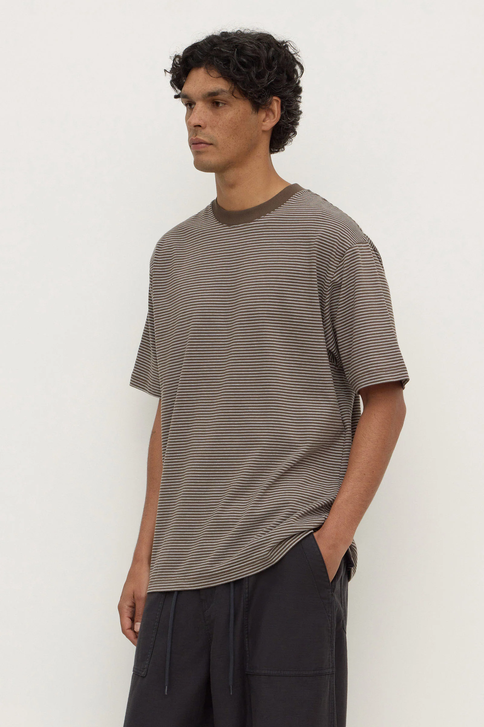 Malone Stripe Tee - Image 5