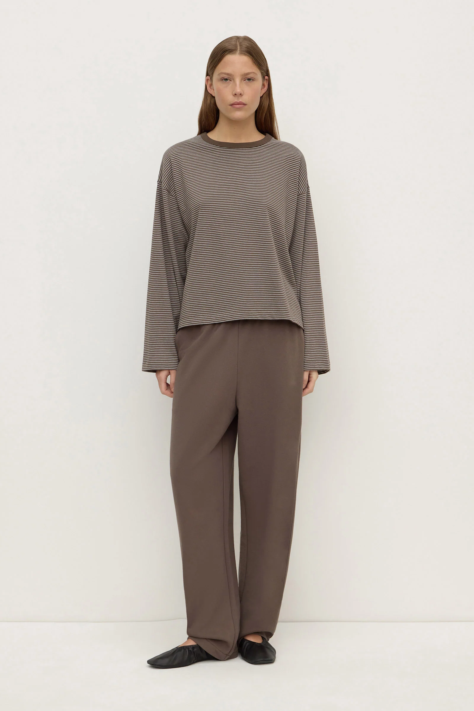 Malone Stripe Wide Sleeve Tee - Image 3