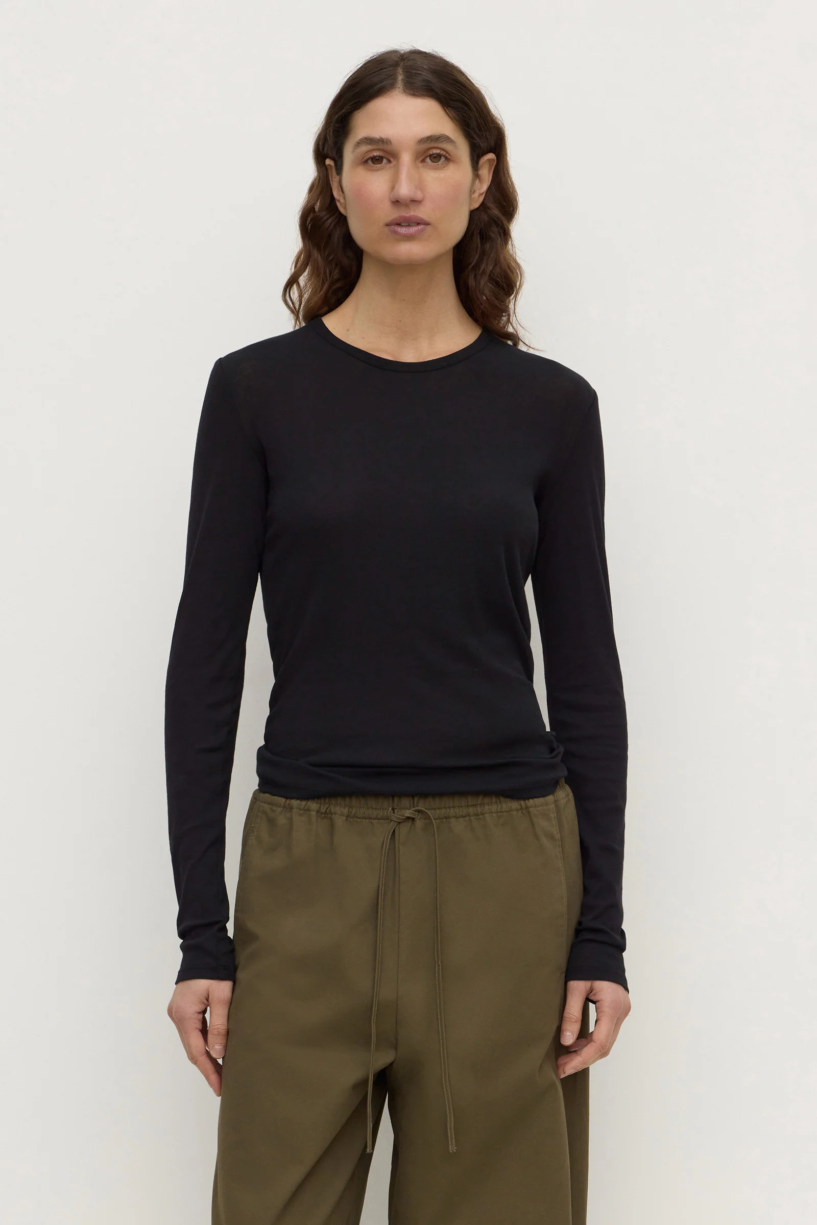 Mika Cotton Long Sleeve Tee