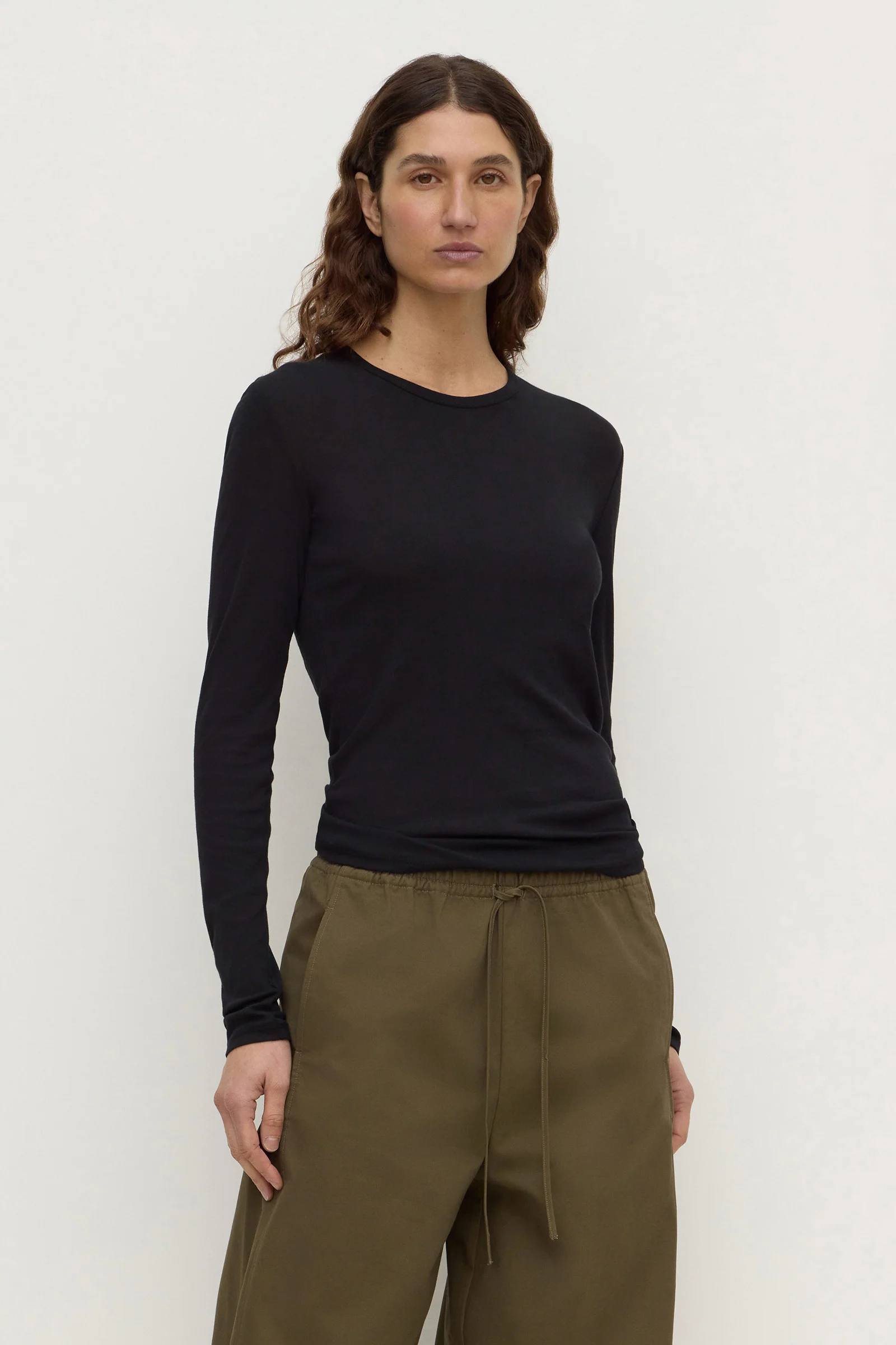 Mika Cotton Long Sleeve Tee - Image 5