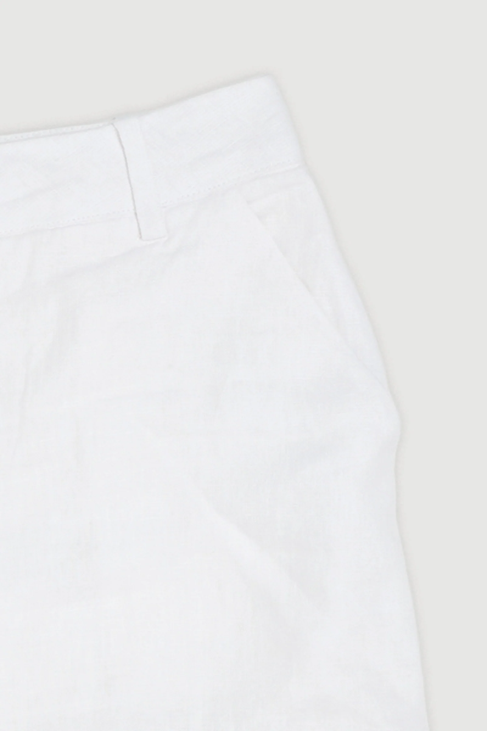 Re-Worn Womens Linen Mini Skirt - Image 2