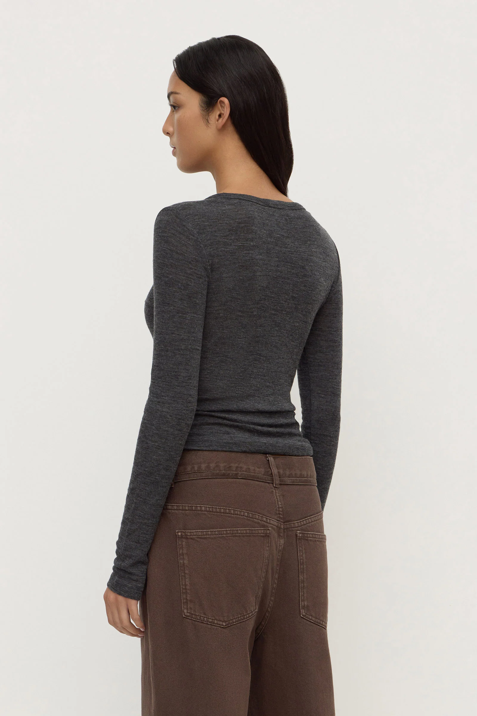 Nora Merino Wool Henley - Image 5