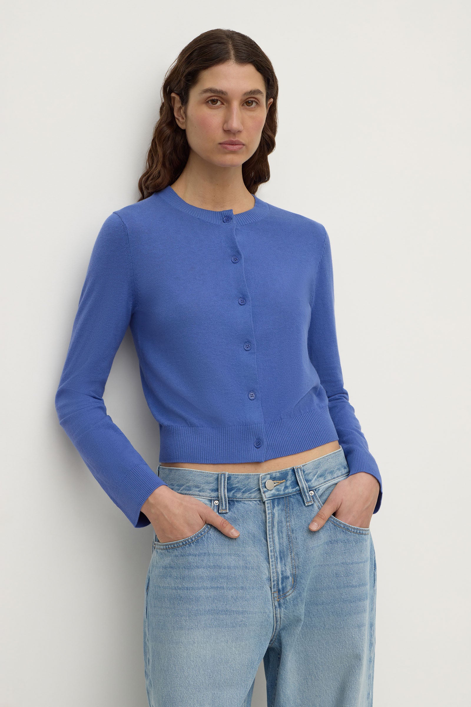 Orina Cotton Cashmere Cardigan - Image 2