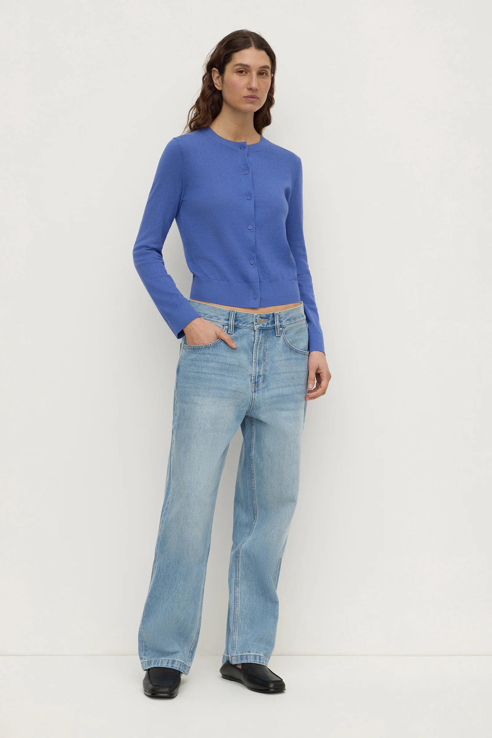 Orina Cotton Cashmere Cardigan - Image 3
