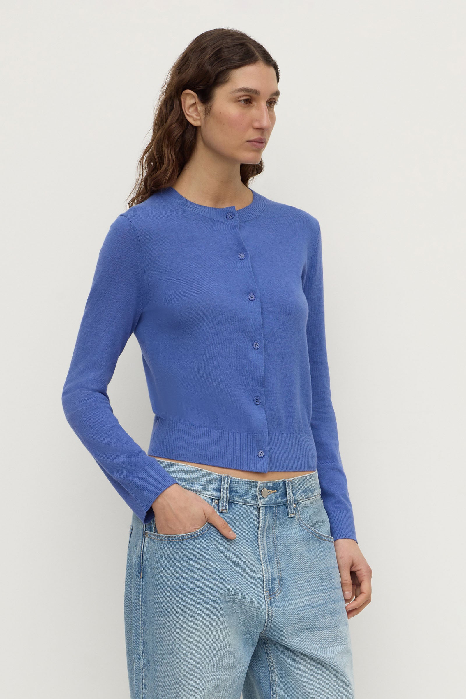 Orina Cotton Cashmere Cardigan - Image 5
